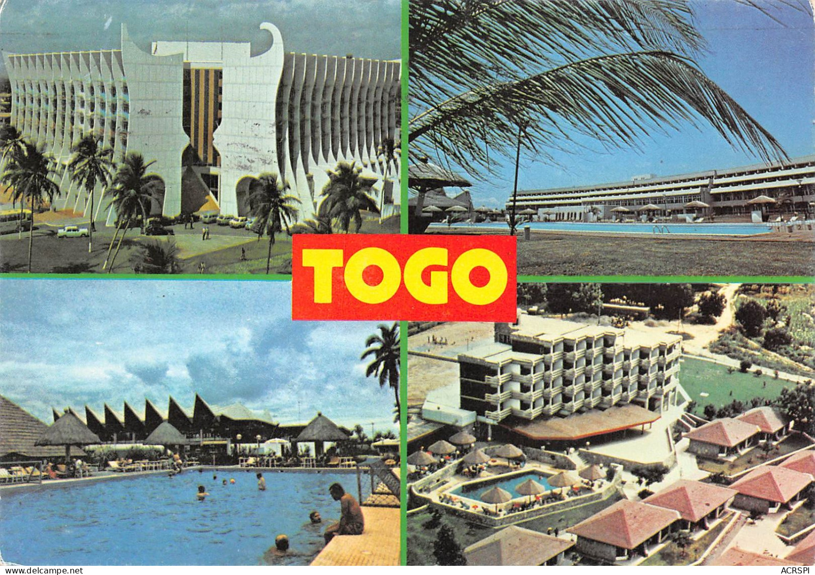 TOGO Lomé Les Hotels Paix Sarakawa Tropicana Kara-Lama édition Limusco Beau Timbre Togolais (Scans R/V) N° 10 \MP7103 - Togo