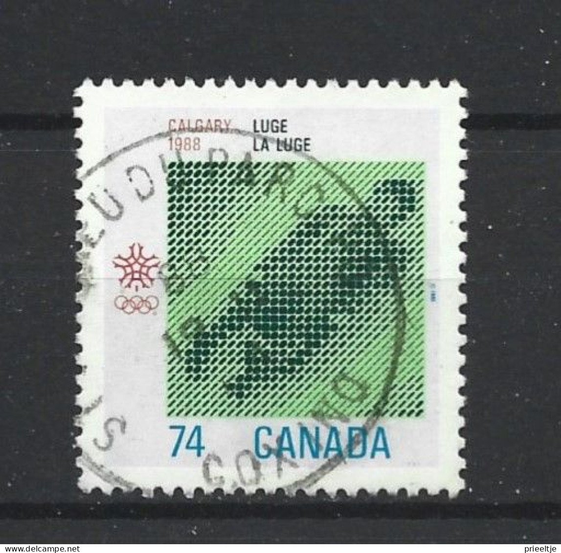 Canada 1988 Ol. Winter Games Calgary Y.T. 1038 (0) - Used Stamps