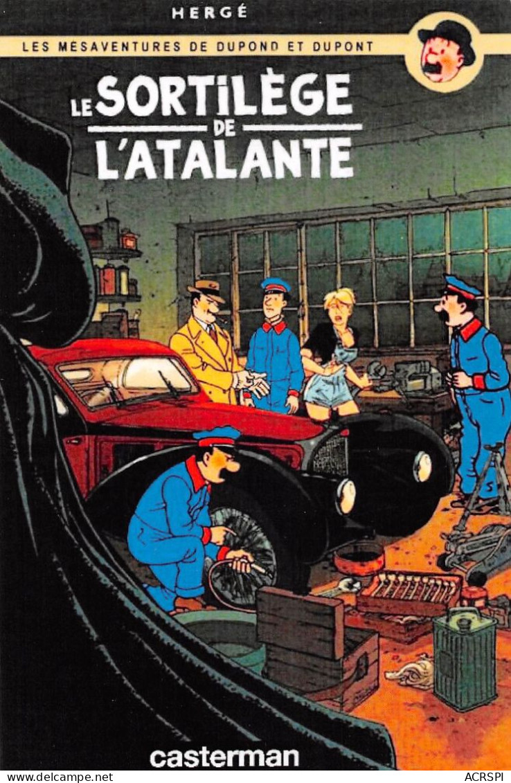 TINTIN Le Sortilège De L'Atalante Les Mesaventures De Dupont Et Dupont éditions Casterman (2 Scans) N° 4 \MP7116 - Bandes Dessinées