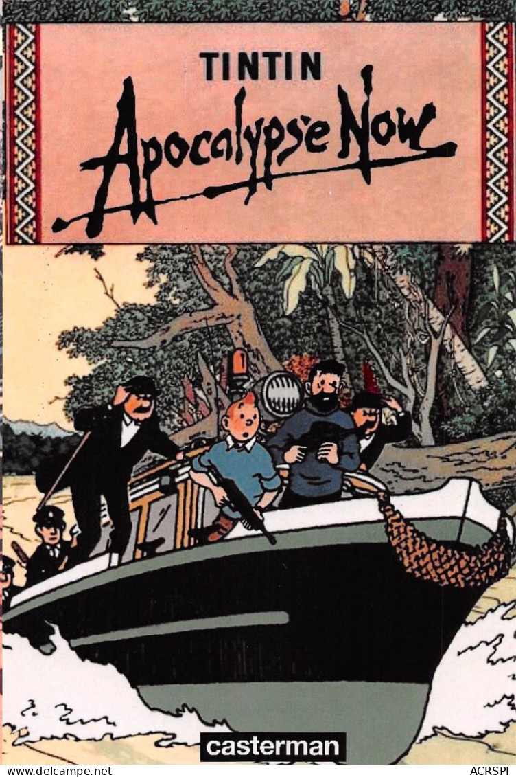 TINTIN Apocalypse Now Casterman  Non Voyagé  (2 Scans) N° 53 \MP7114 - Comics