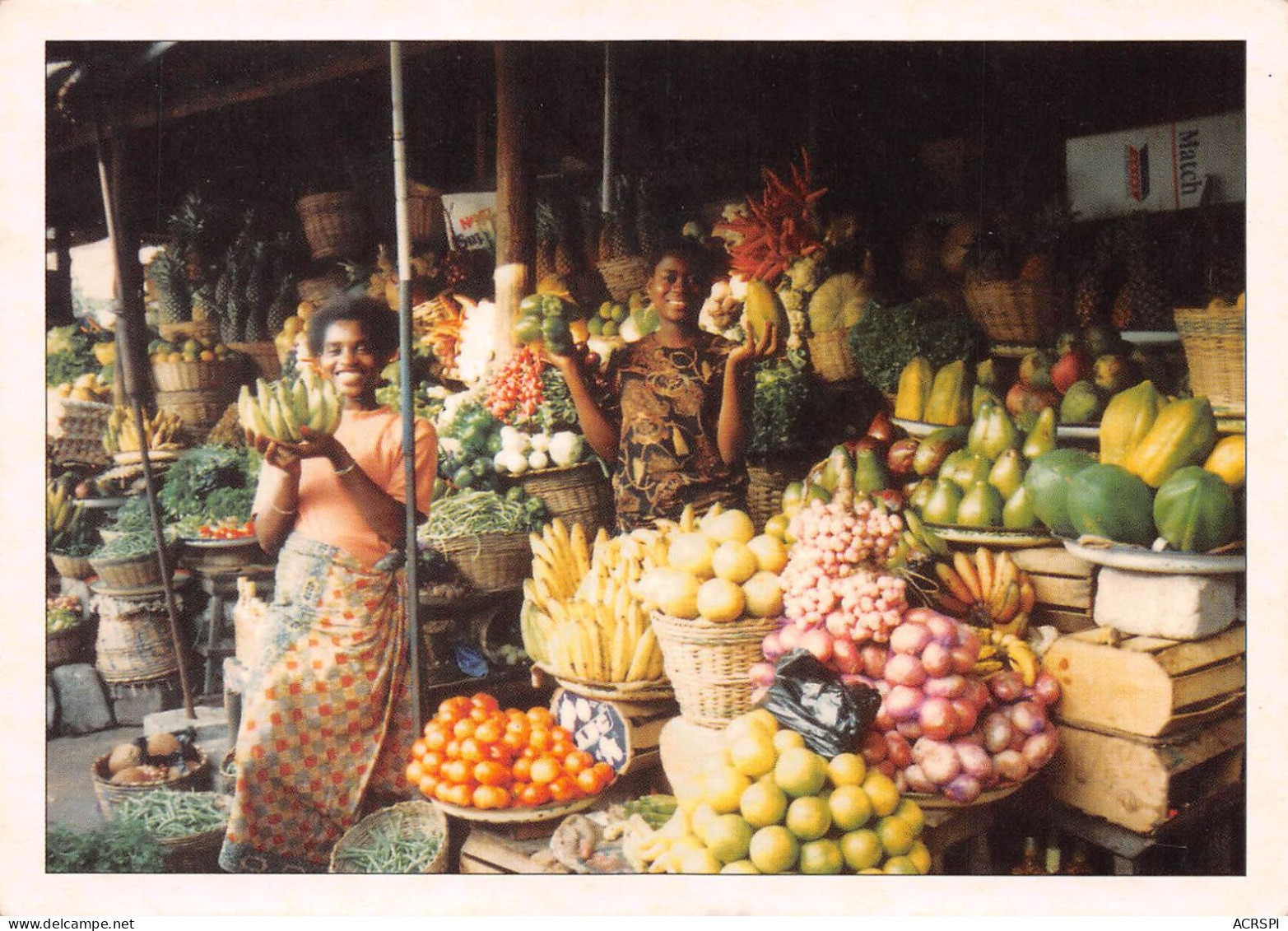 TOGO Lomé Hanoukopé Marché Aux Fruits éditions La Poste  (2 Scans) N° 15 \MP7113 - Togo