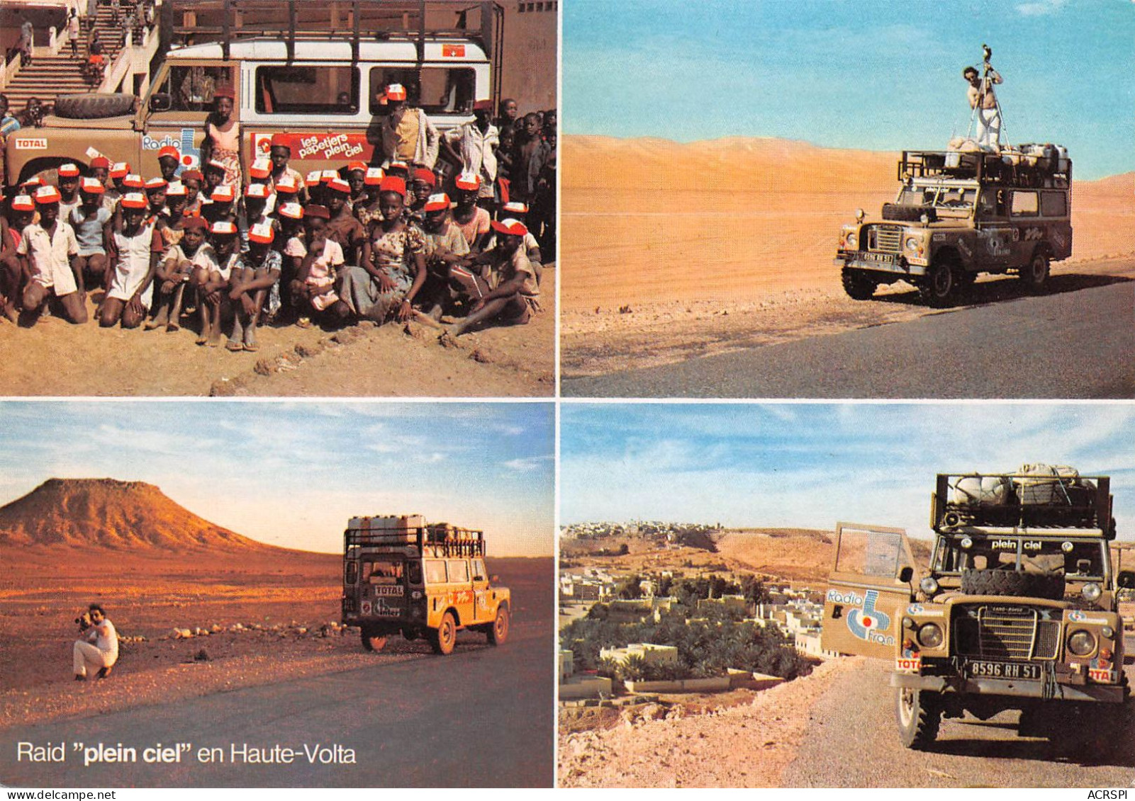 BURKINA FASO Ex Haute-Volta Raid Plein Ciel à Ouagadougou (2 Scans) N°81 \MP7111 - Burkina Faso