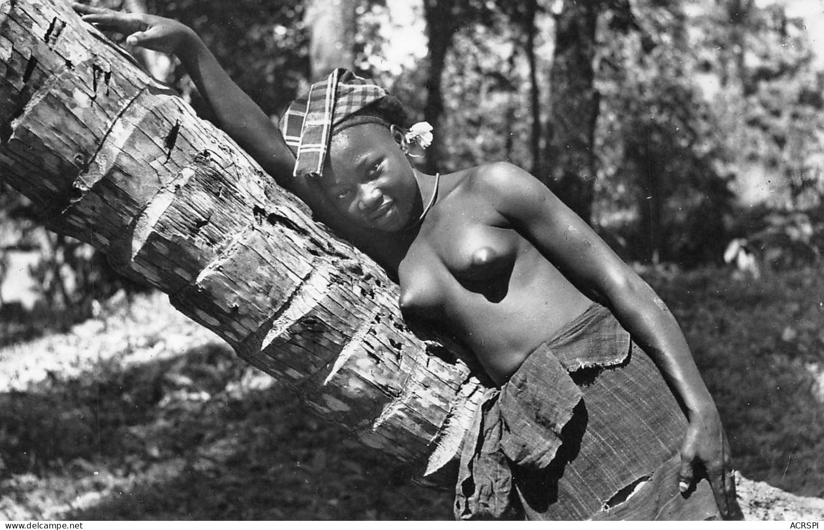 BURKINA FASO Ex Haute-Volta GAOUA Jeune Fille Burkinabé  Nudo Nuvola Desnudo Nudi Top-Less Naked (2 Scans) N°48 \MP7111 - Burkina Faso