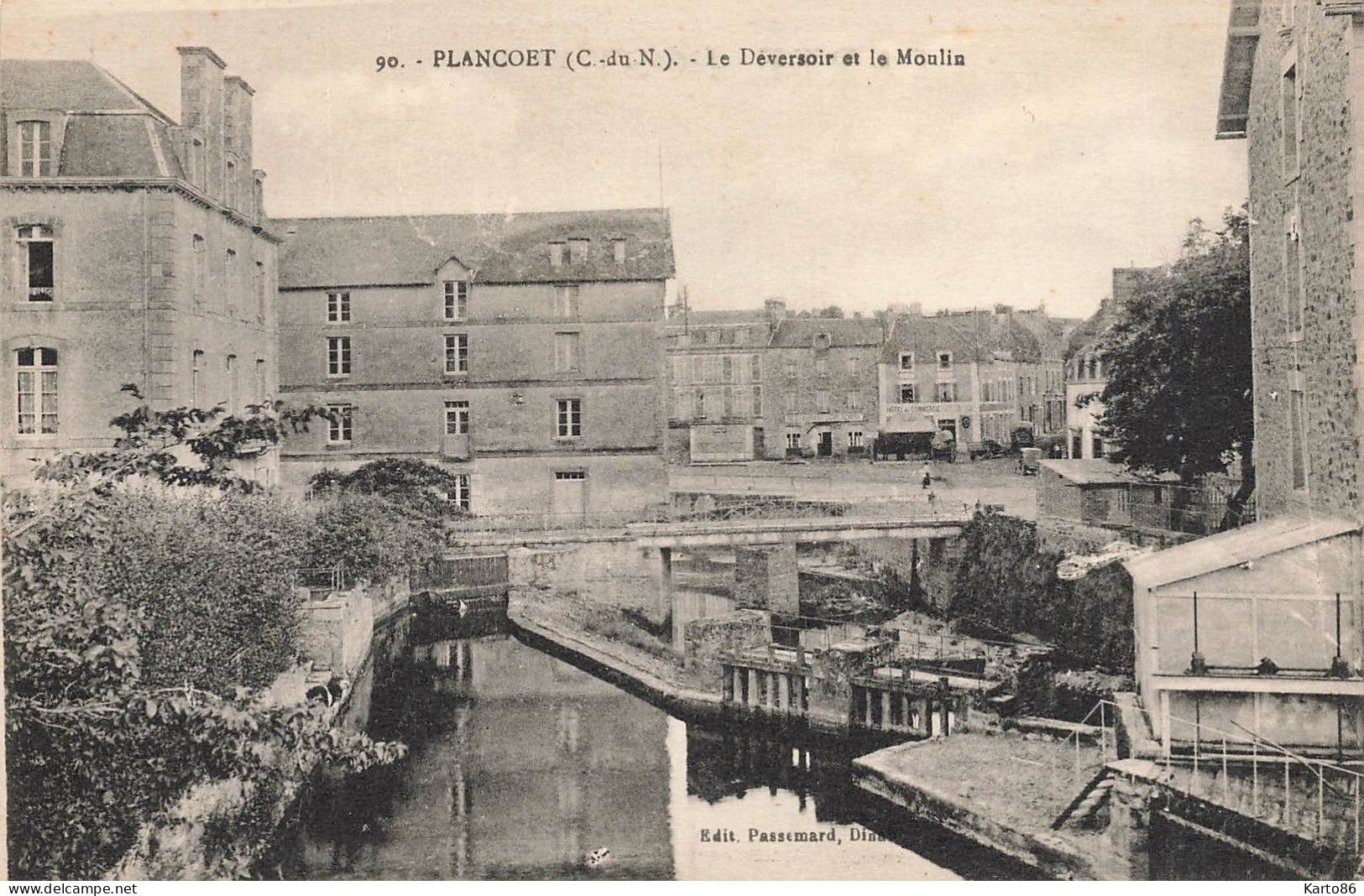 Plancoët * Le Déversoir Et Le Moulin * Minoterie - Plancoët