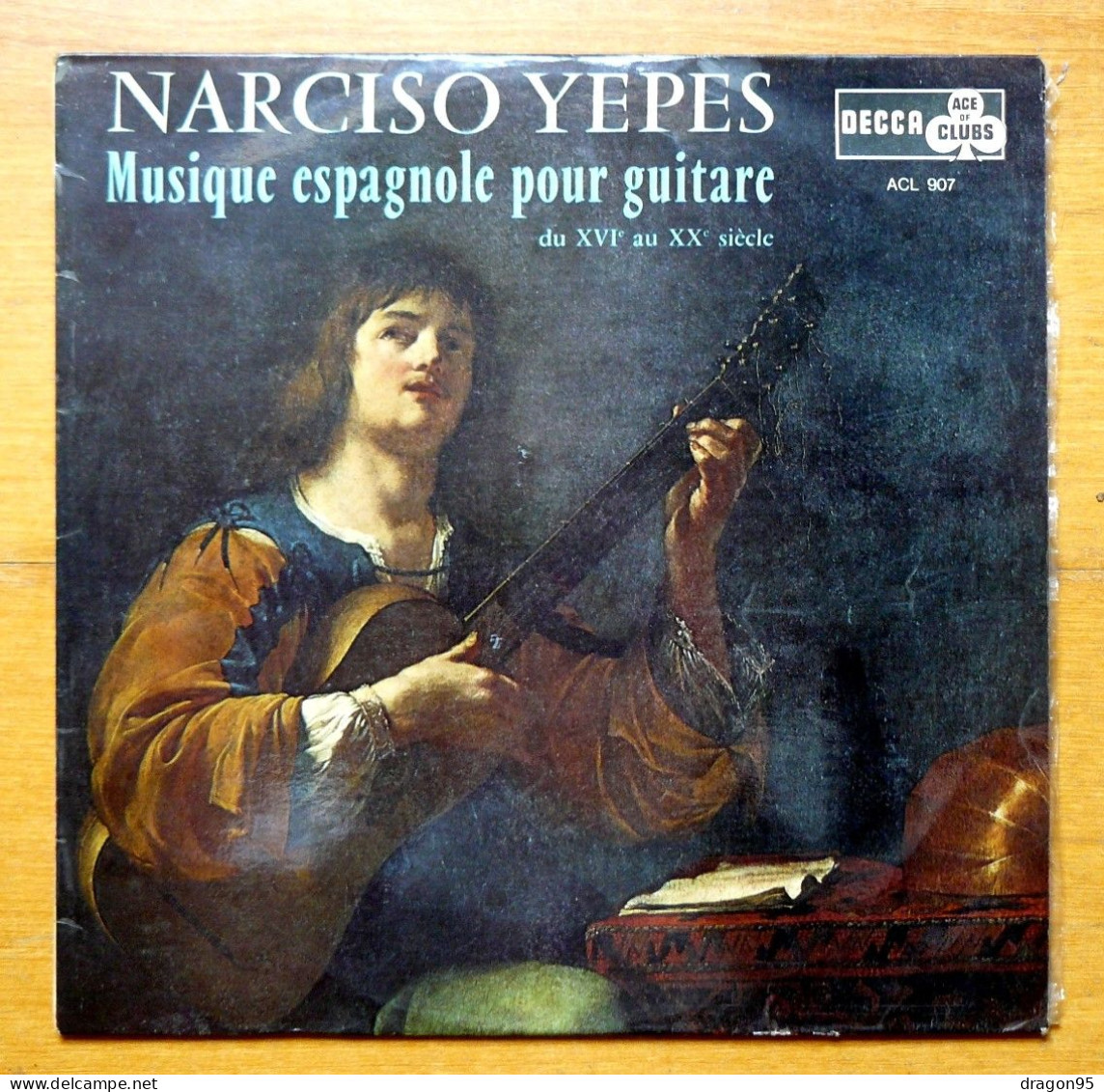 LP Narciso YEPES : Musique Espagnole Pour Guitare Du XVIe Au XXe Siècle - Decca ACL 907 - France - 1965 - Instrumentaal