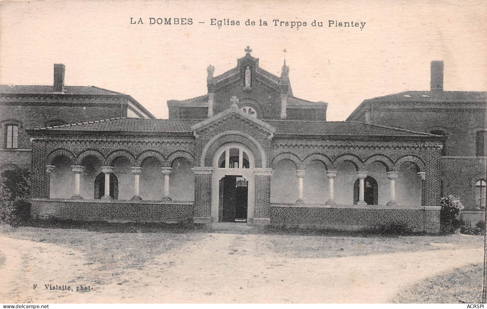 01  VILLARS LES DOMBES La Dombes - Eglise De La Trappe Du Plantey Monastère (Scan R/V) N° 67 \MP7151 - Villars-les-Dombes