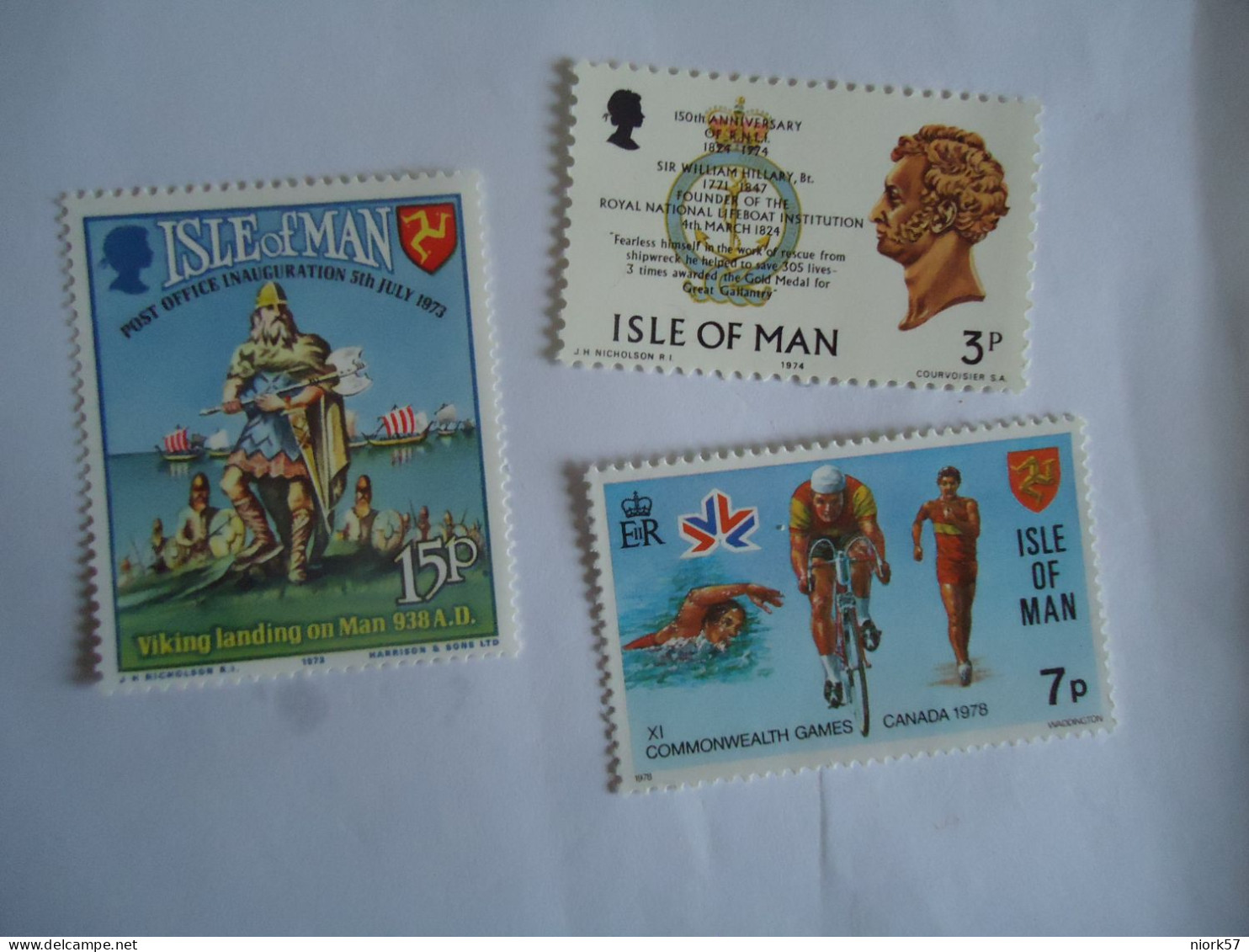 ISLE OF MAN MNH   STAMPS  BOATS LOT - Isla De Man