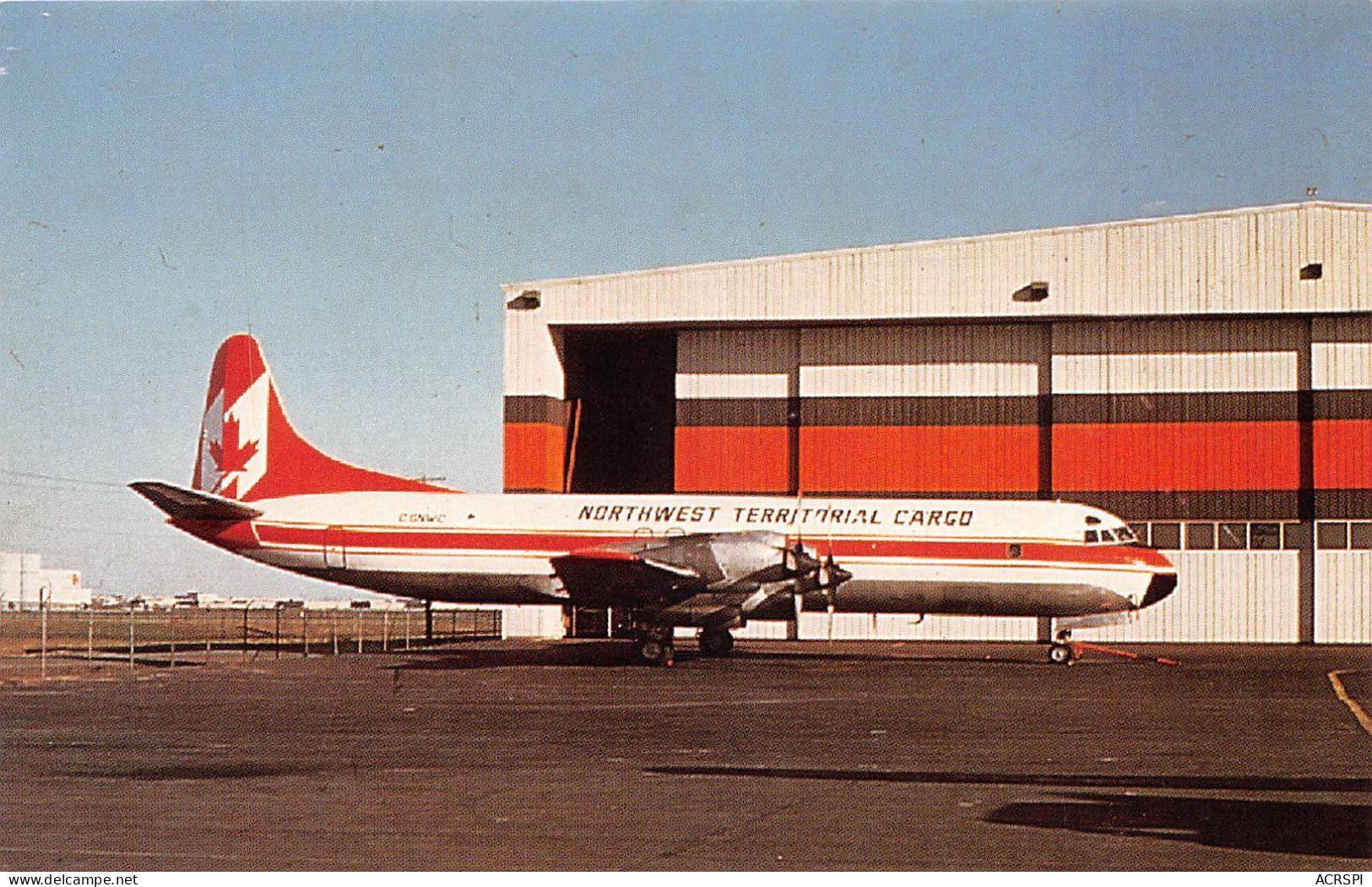 Lockheed L-188 Electra NORTHWEST TERRITORIAL CARGO (Scan R/V) N° 14 \MP7160 - 1946-....: Era Moderna