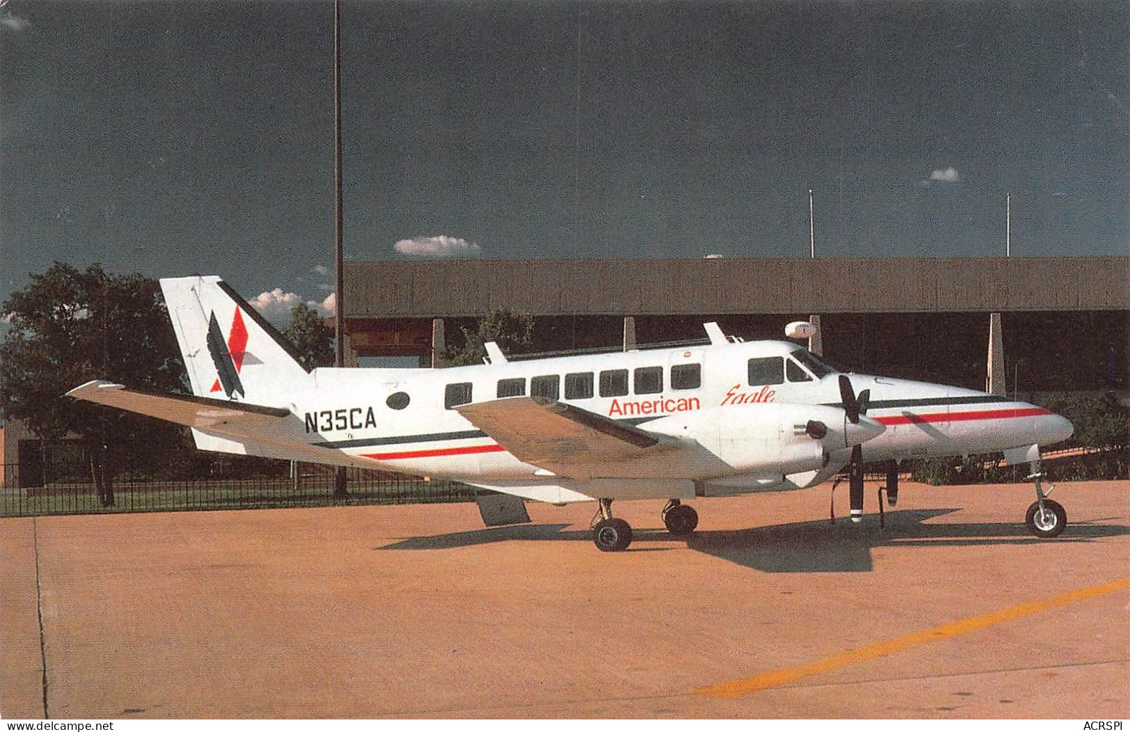 Beechcraft 99 AMERICAN EAGLE Chaparral Airlines  (Scan R/V) N° 57 \MP7159 - 1946-....: Era Moderna