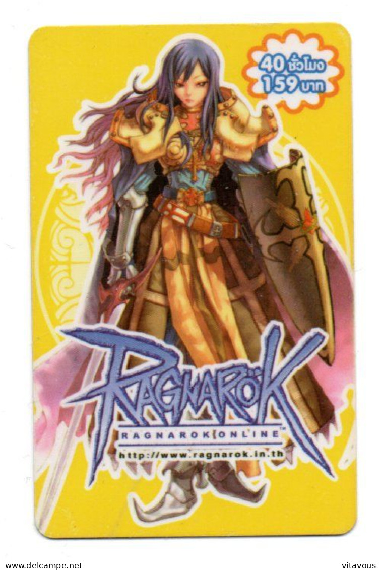 RAGNAROK Carte Prépayée Thailande Card  (K 148) - Thailand