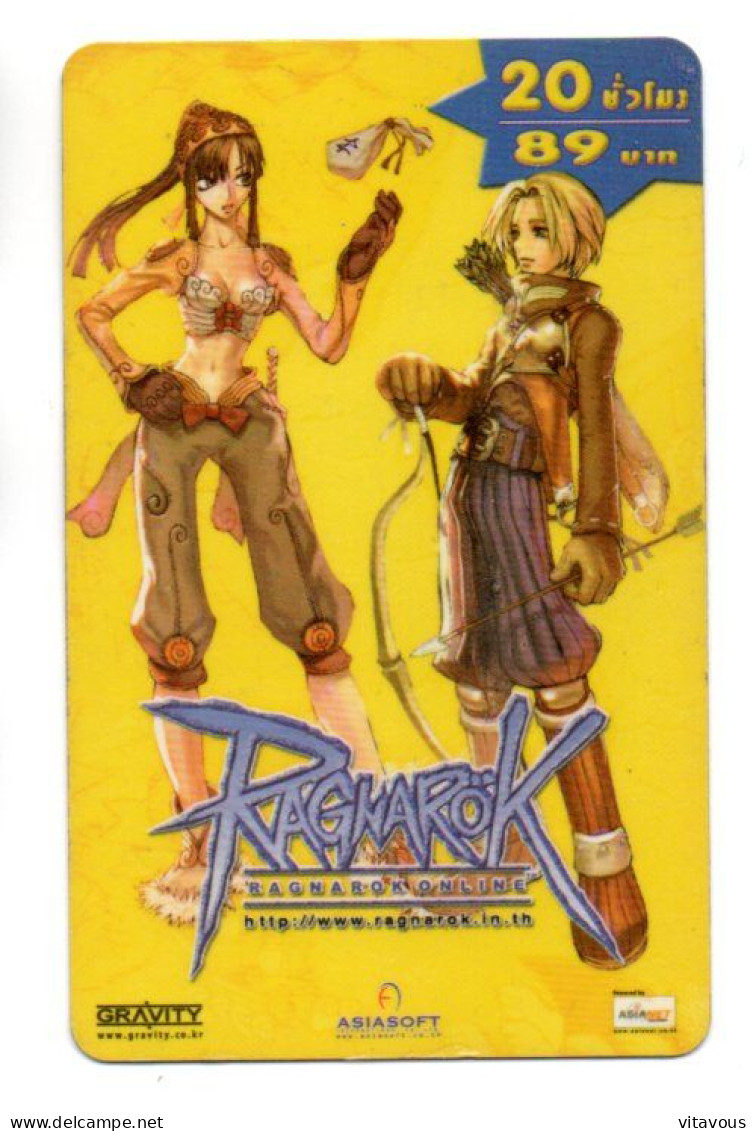 RAGNAROK Carte Prépayée Thailande Card  (K 149) - Thailand