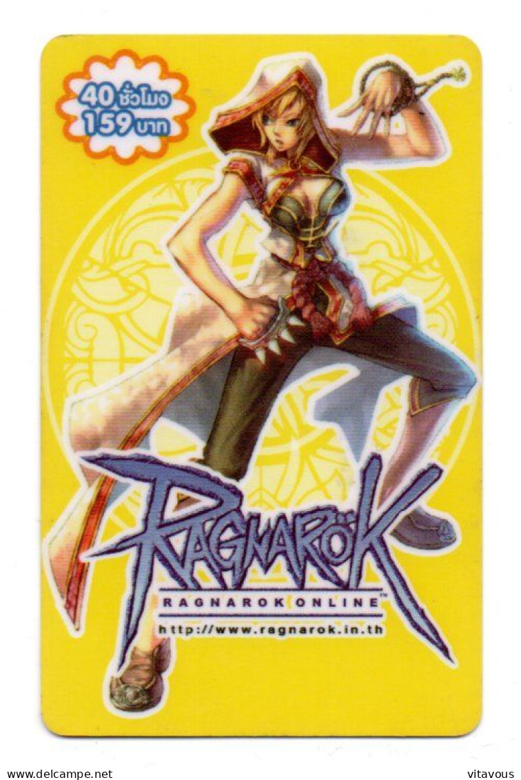 RAGNAROK Carte Prépayée Thailande Card  (K 150) - Thaïland