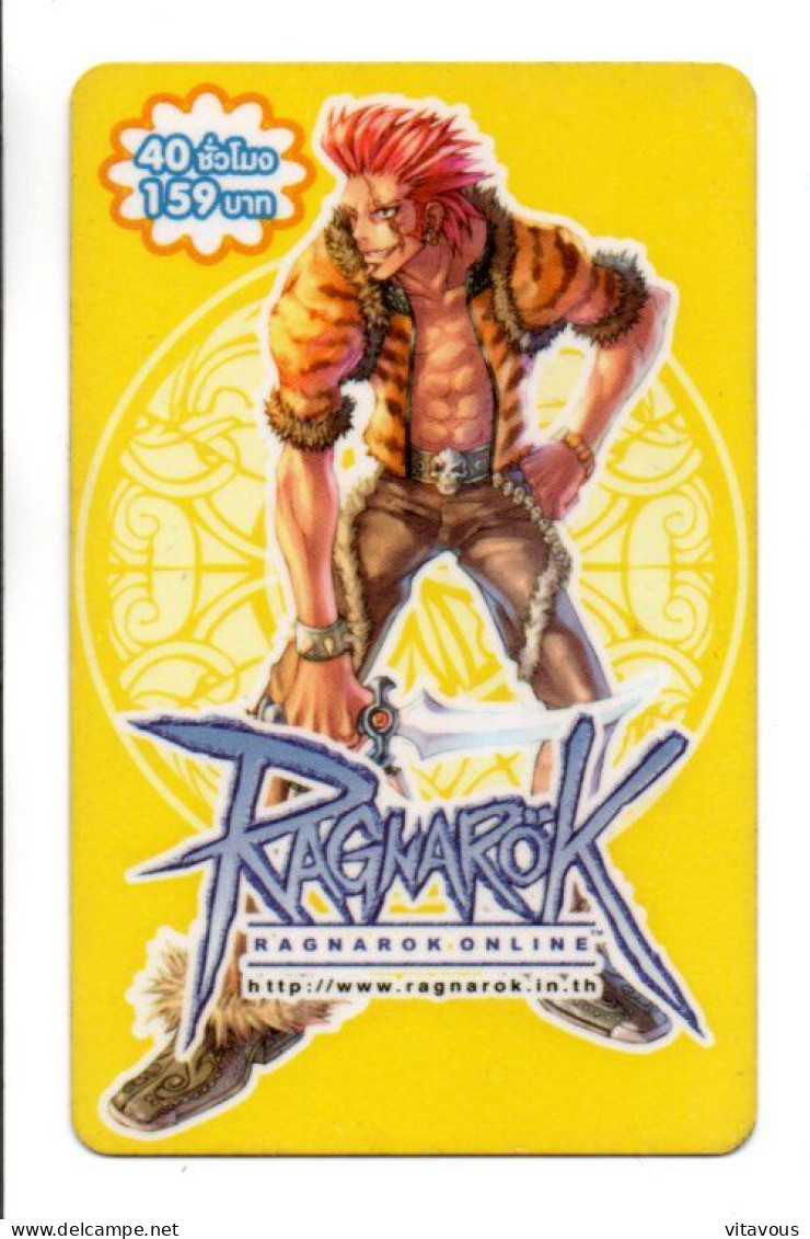 RAGNAROK Carte Prépayée Thailande Card  (K 151) - Thaïlande