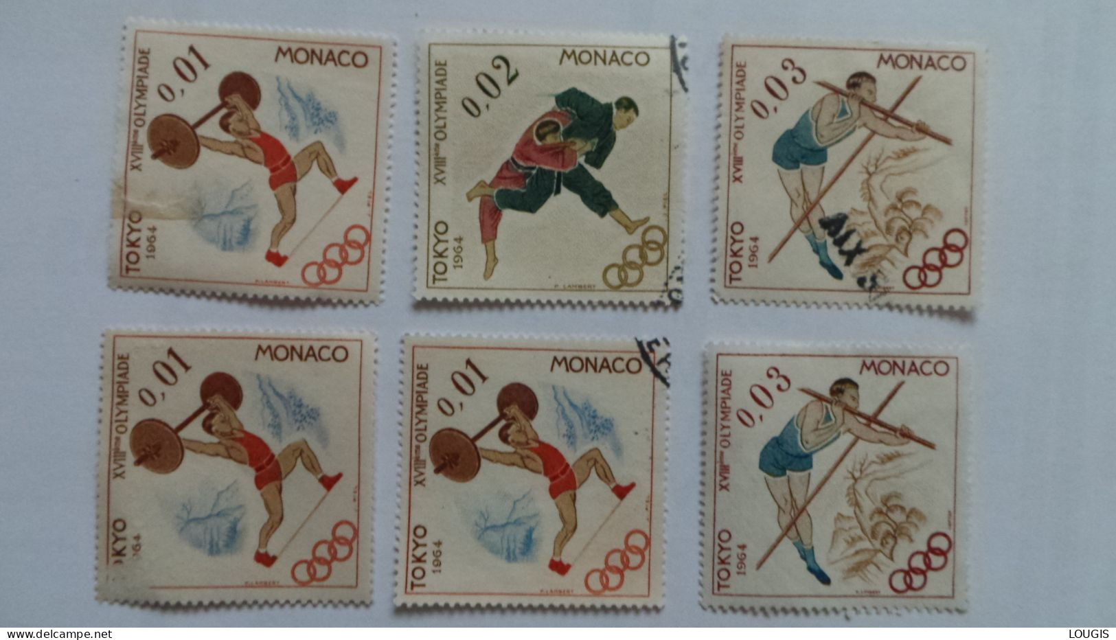 Lots Timbres Monaco - Collections, Lots & Séries
