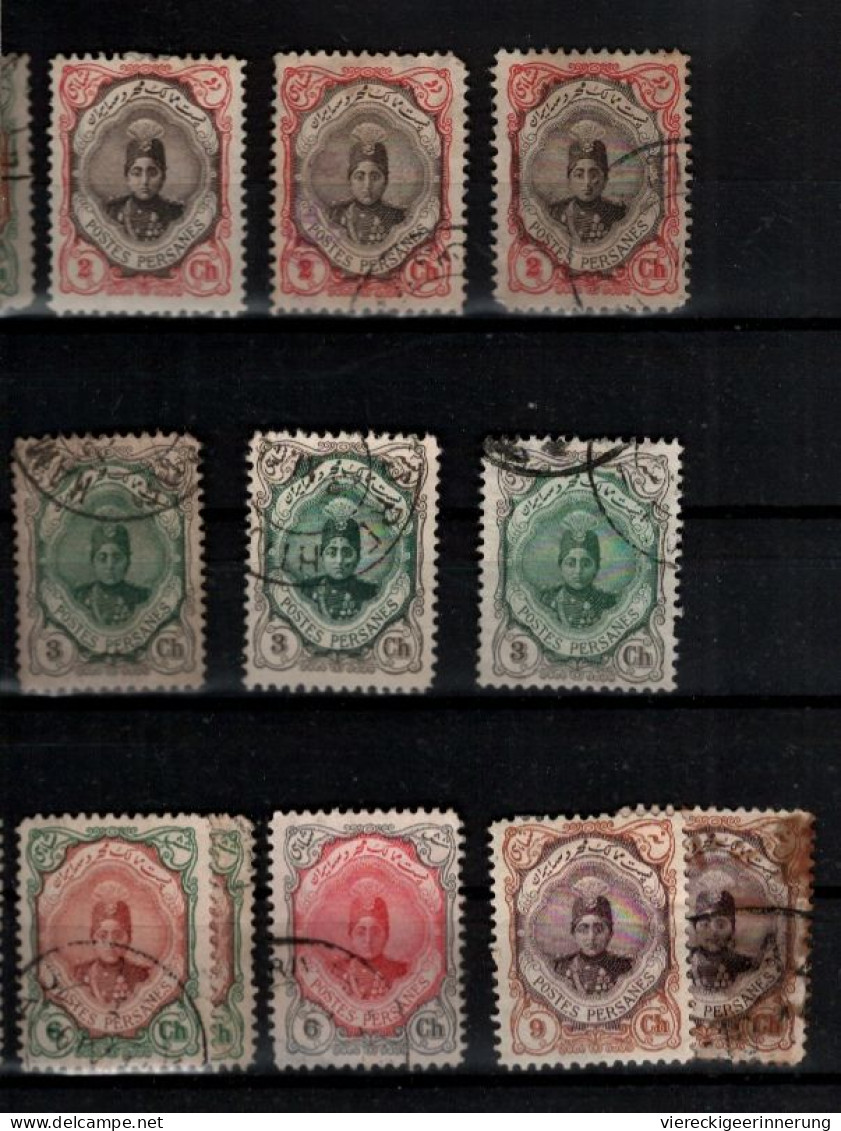 ! Persien, Persia, 1910-1915, Lot Of  58 Stamps - Iran