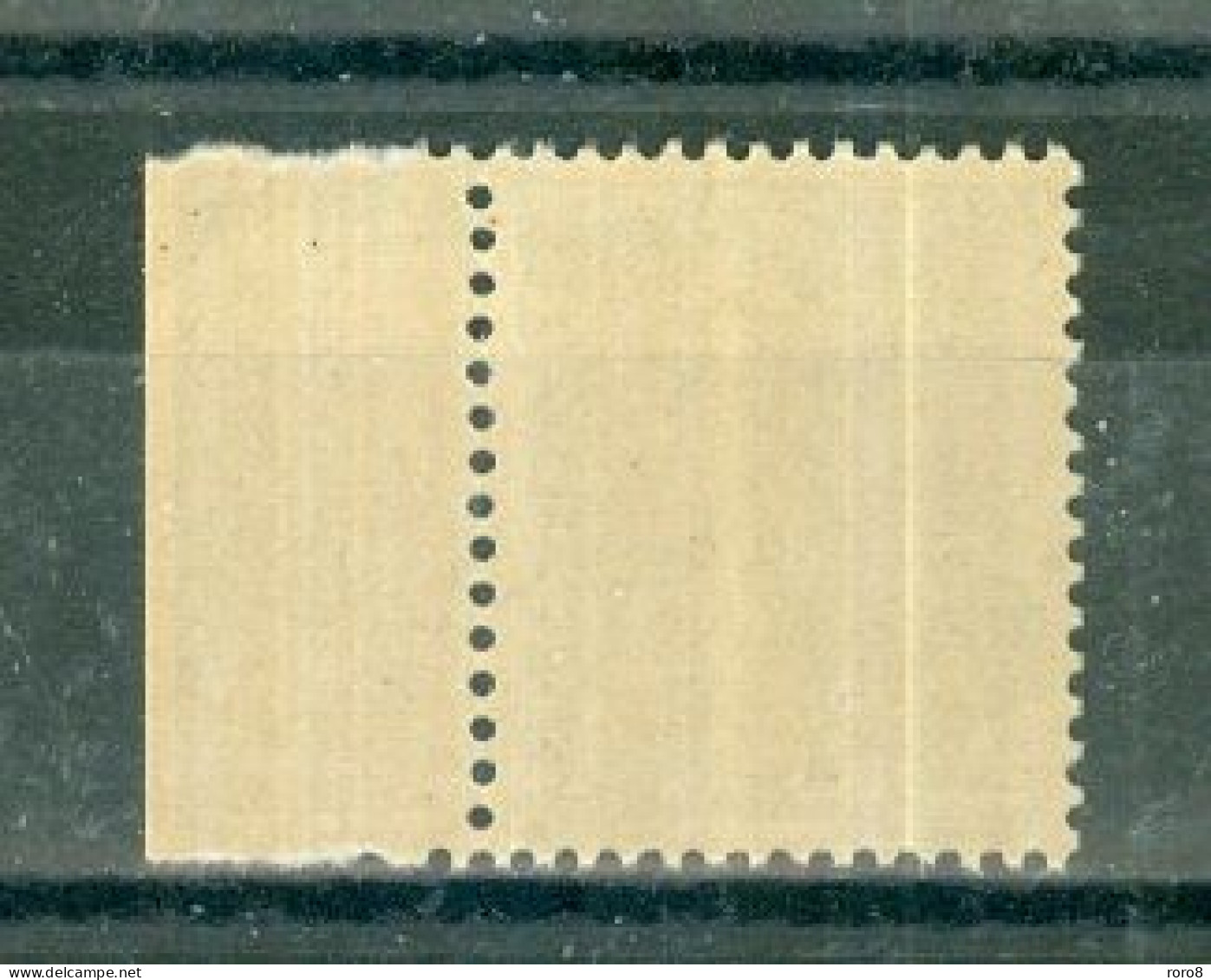 TUNISIE - N°287A** MNH SCAN DU VERSO. Types De 1926-28.  Bord De Feuille. - Unused Stamps