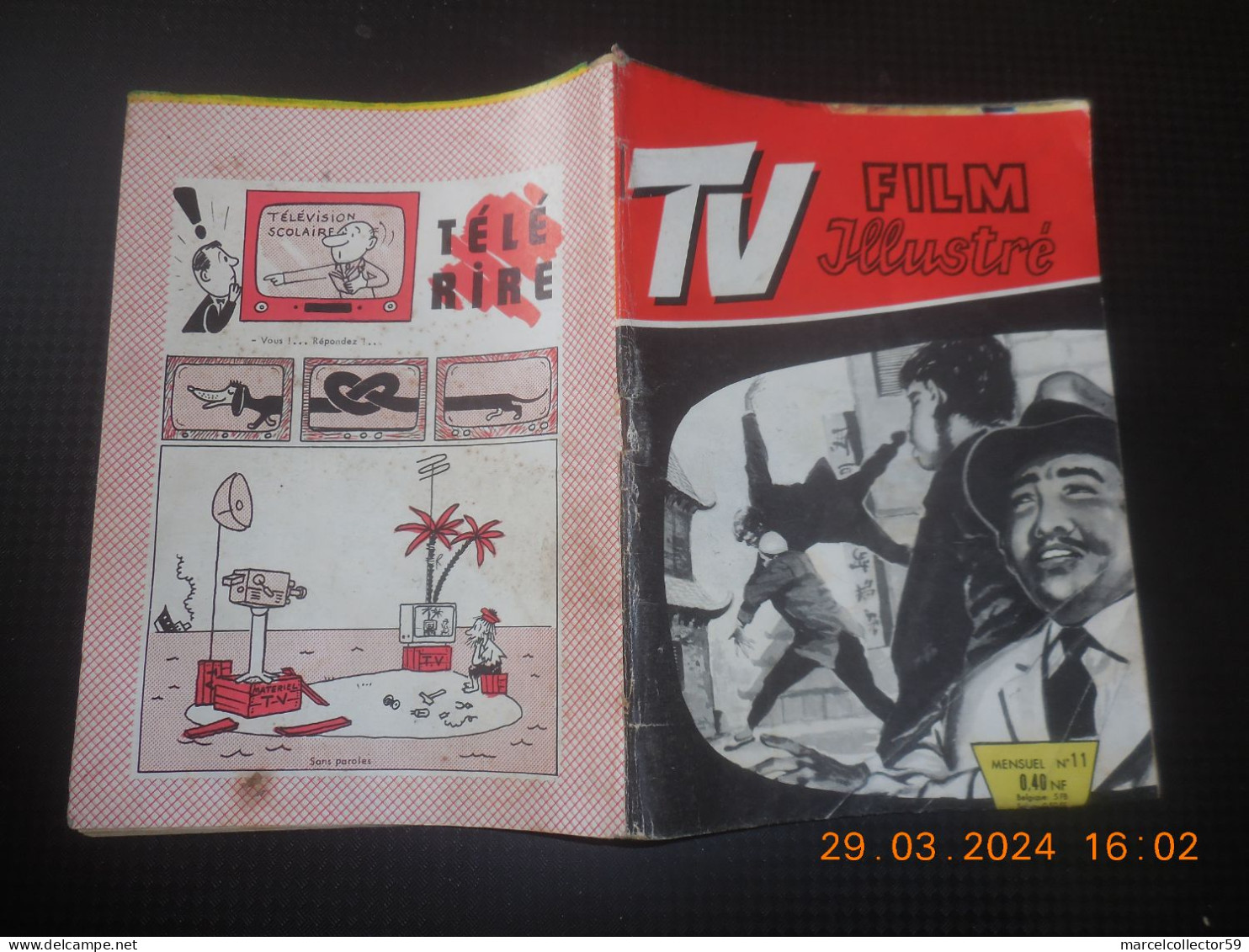 TV Film Illustré N°11 Année 1961 Be - Piccoli Formati
