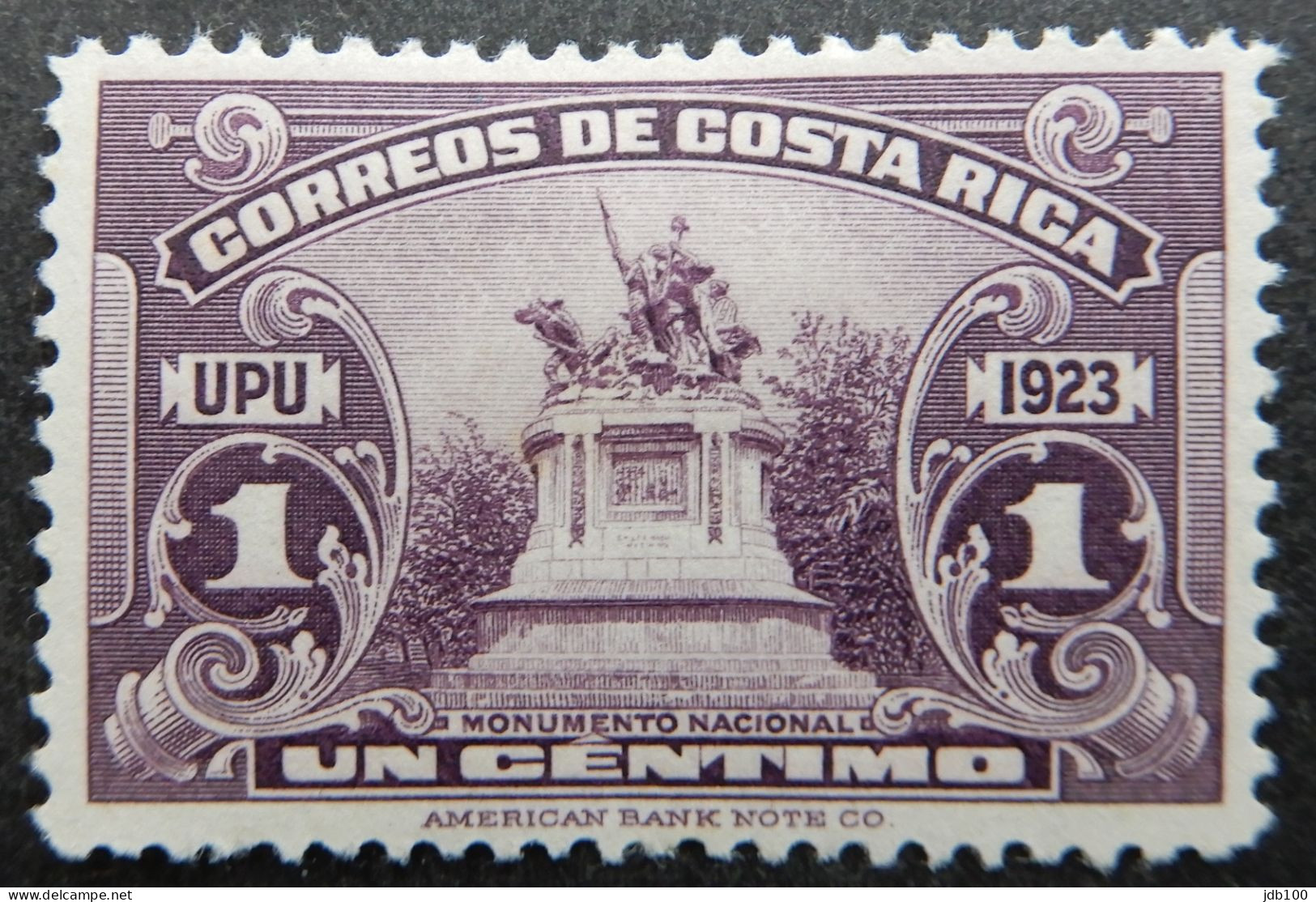 Costa Rica 1923 (3) Pan American Postal Congress, Buenos Aires - Costa Rica