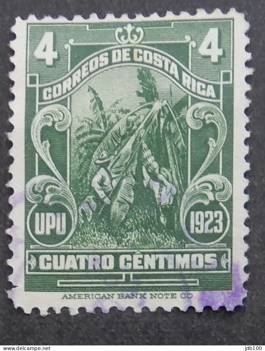 Costa Rica 1923 (4b) Pan American Postal Congress, Buenos Aires - Costa Rica