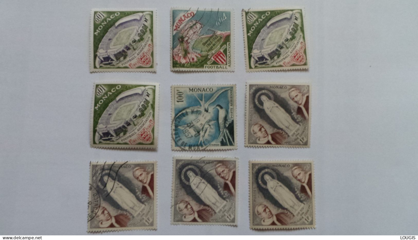 Lots Timbres Monaco - Lots & Serien