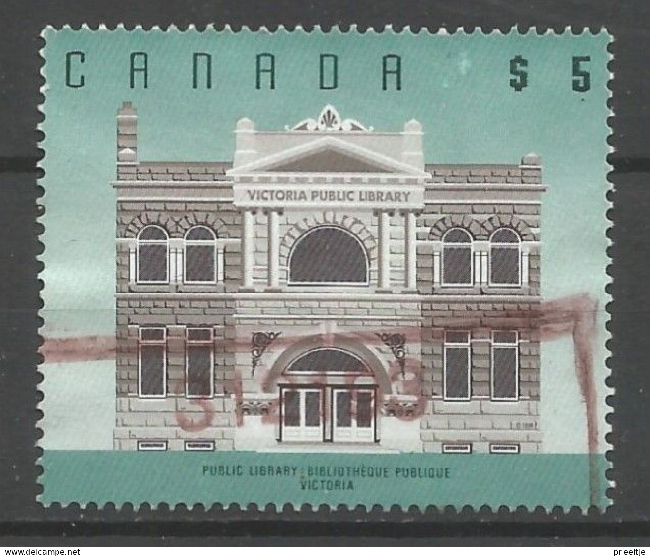 Canada 1996 Architecture Y.T. 1458  0) - Used Stamps