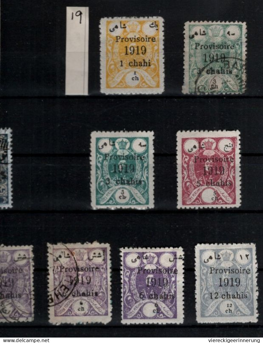 ! Persien, Persia, 1915-1922, Lot Of 23 Stamps - Iran