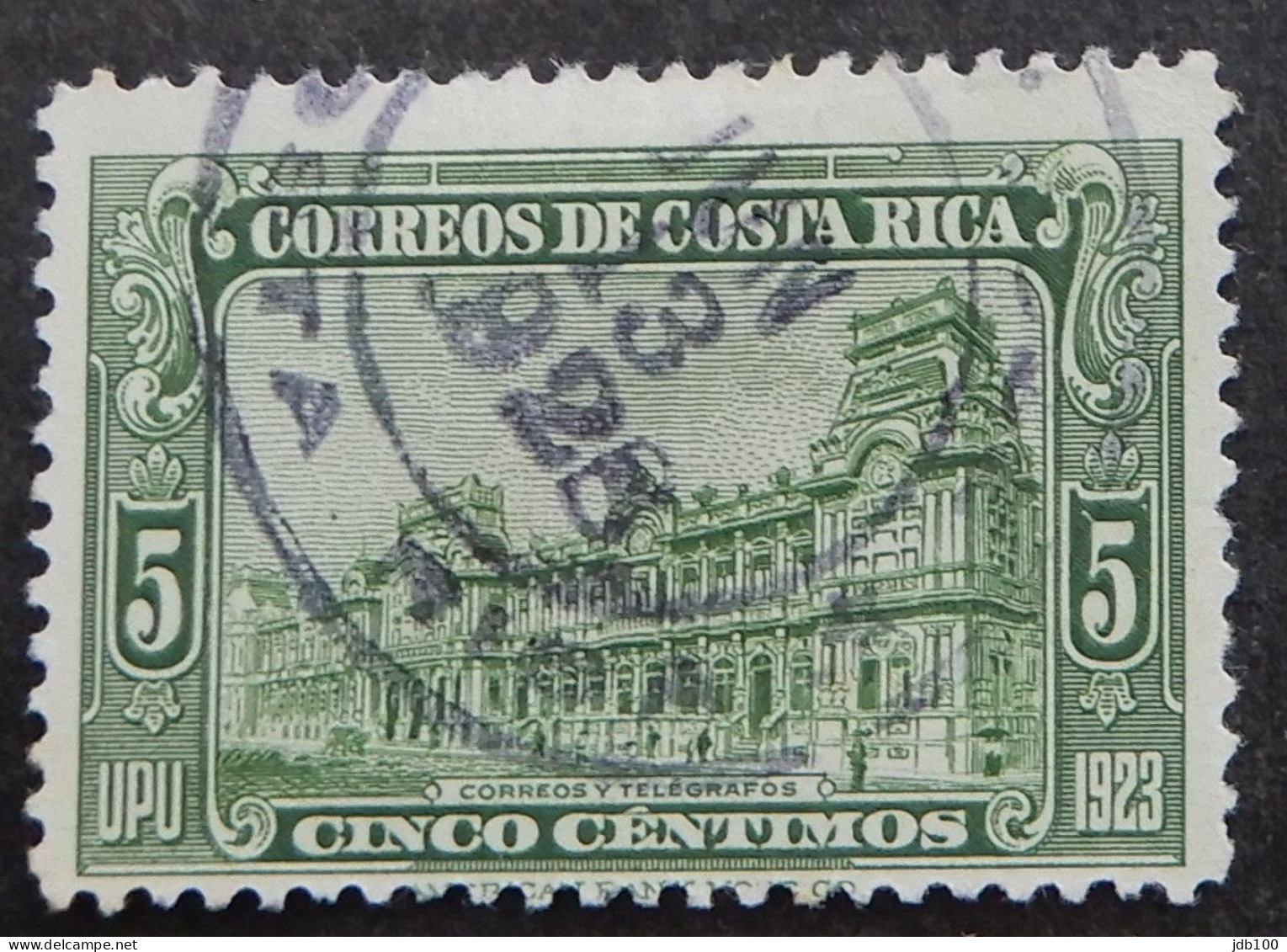 Costa Rica 1923 (4d) Pan American Postal Congress, Buenos Aires - Costa Rica