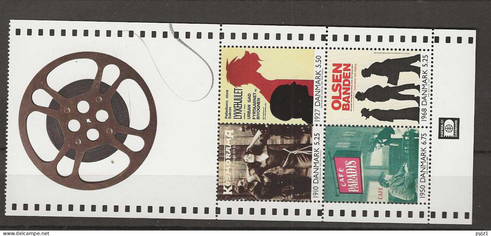 2000 MNH Denmark, Booklet Pane - Blocks & Sheetlets