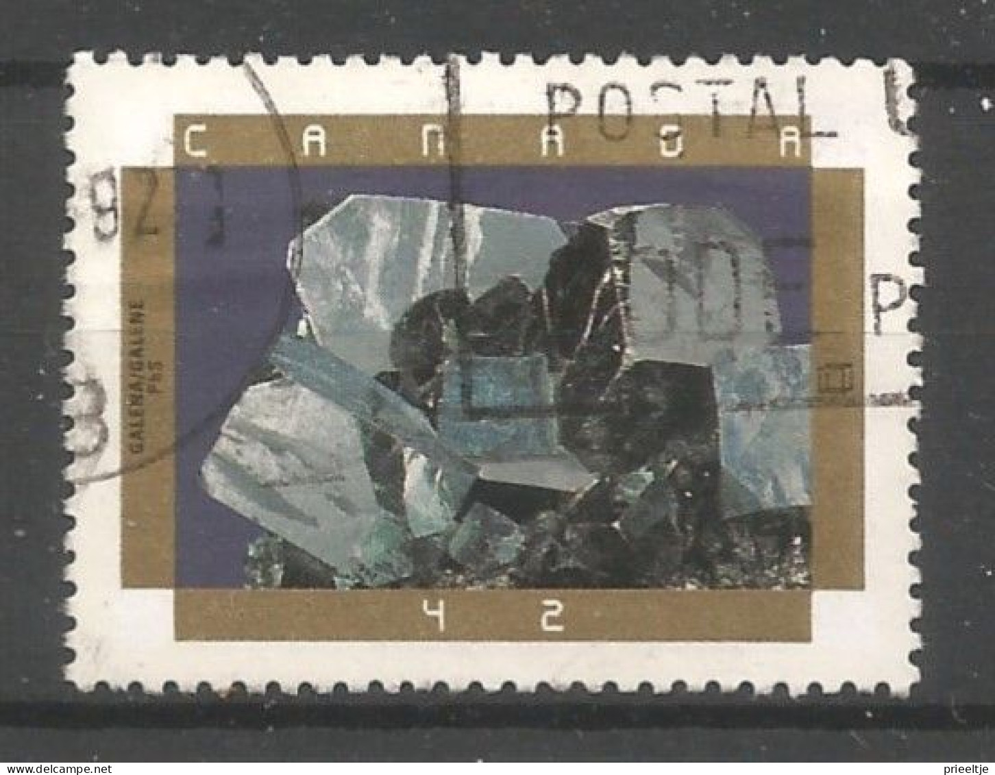 Canada 1992 Minerals Y.T. 1276 0) - Used Stamps
