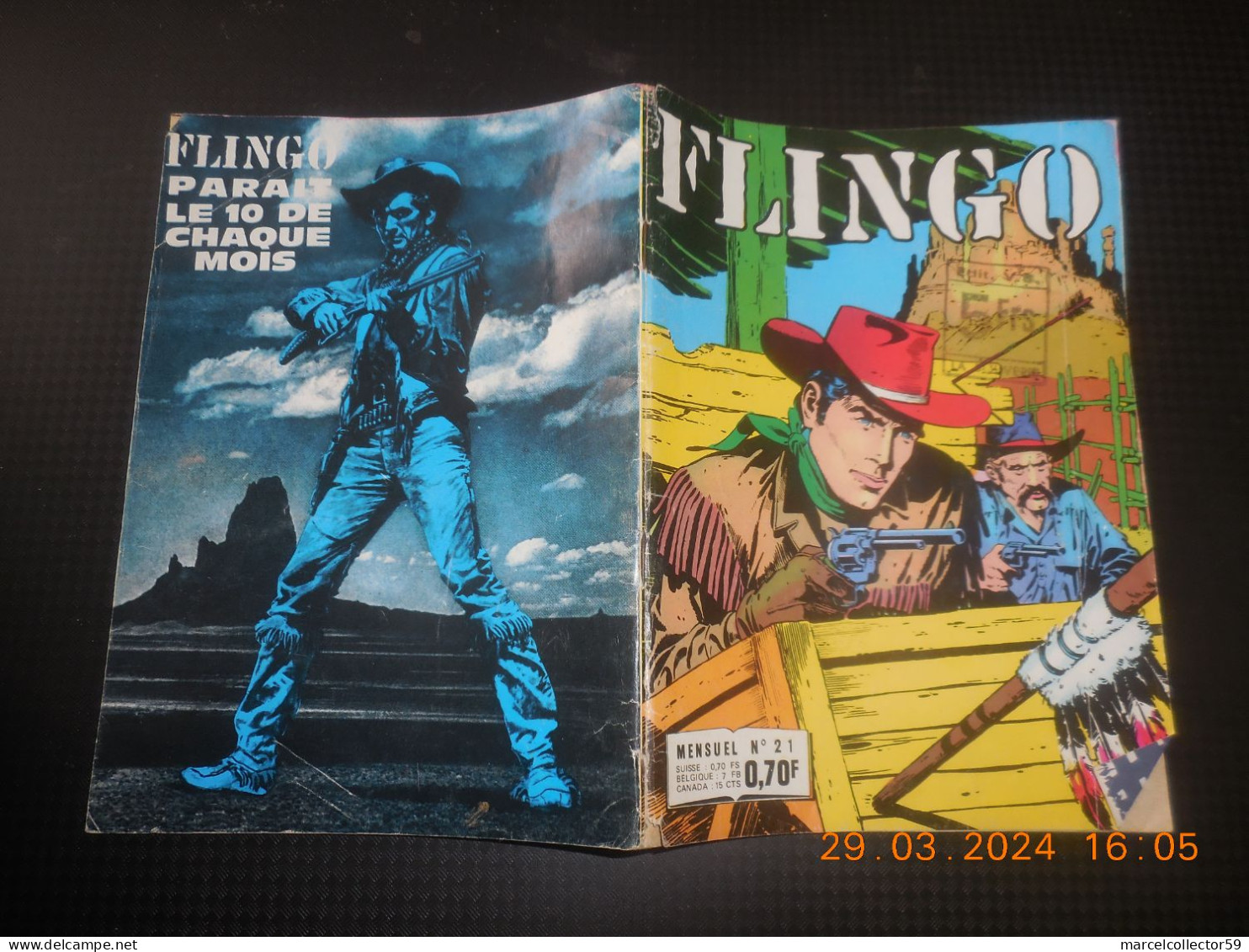 Flingo N°21 Année 1970 Be - Kleinformat