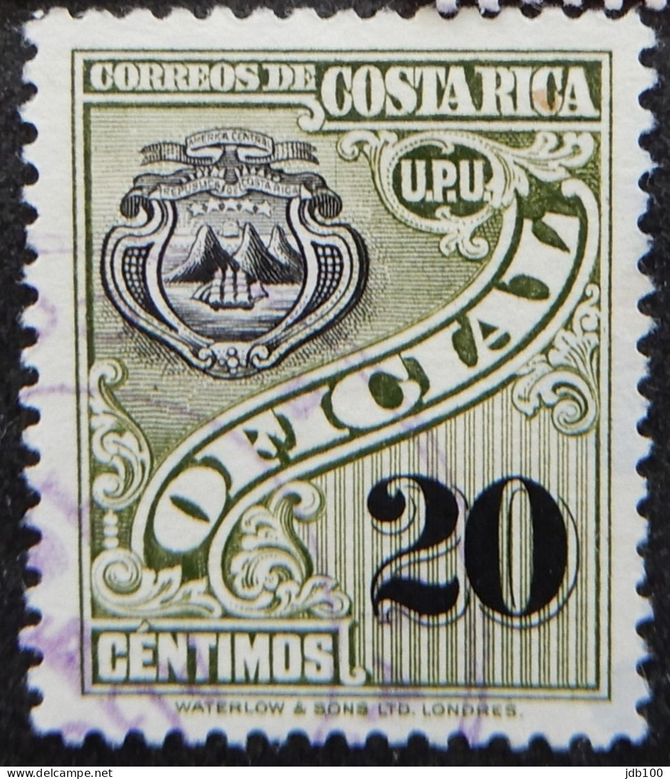 Costa Rica 1926 (3c) Armoires Scott With - Costa Rica