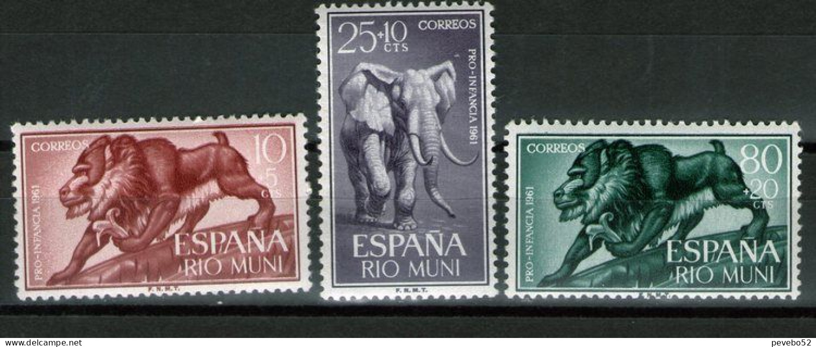 SPAINISHRIO MUNI 1961 - For The Youth MNH - Rio Muni