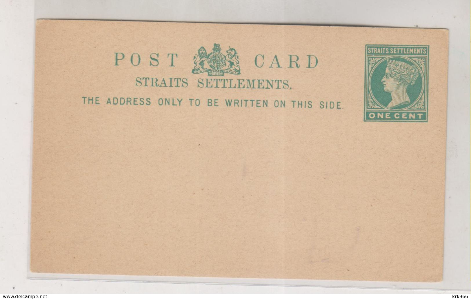 MALAYSIA STRAITS SETTLEMENTS Tnice Postal Stationery - Straits Settlements