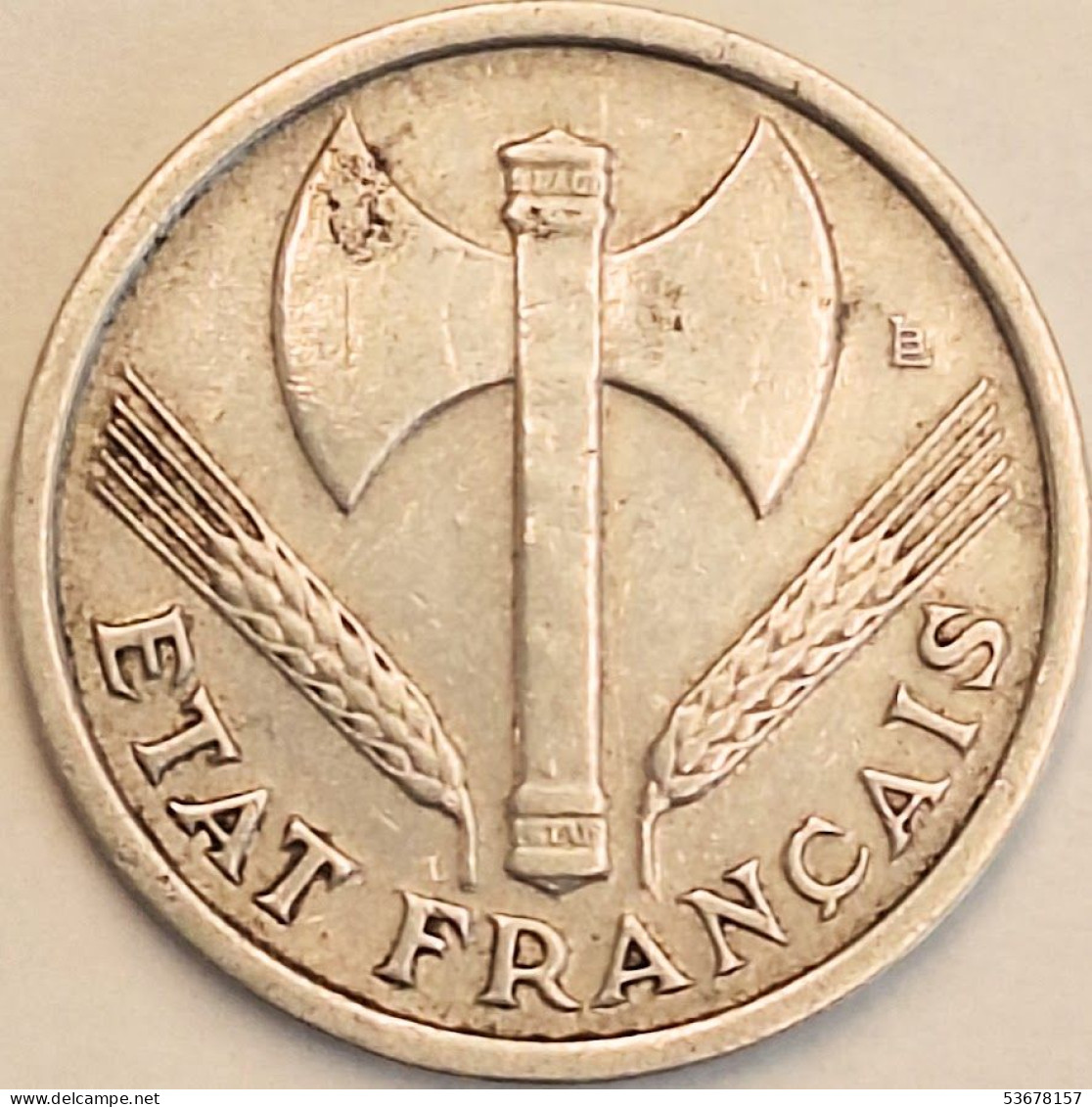France - Franc 1942, KM# 902.1 (#4090) - 1 Franc