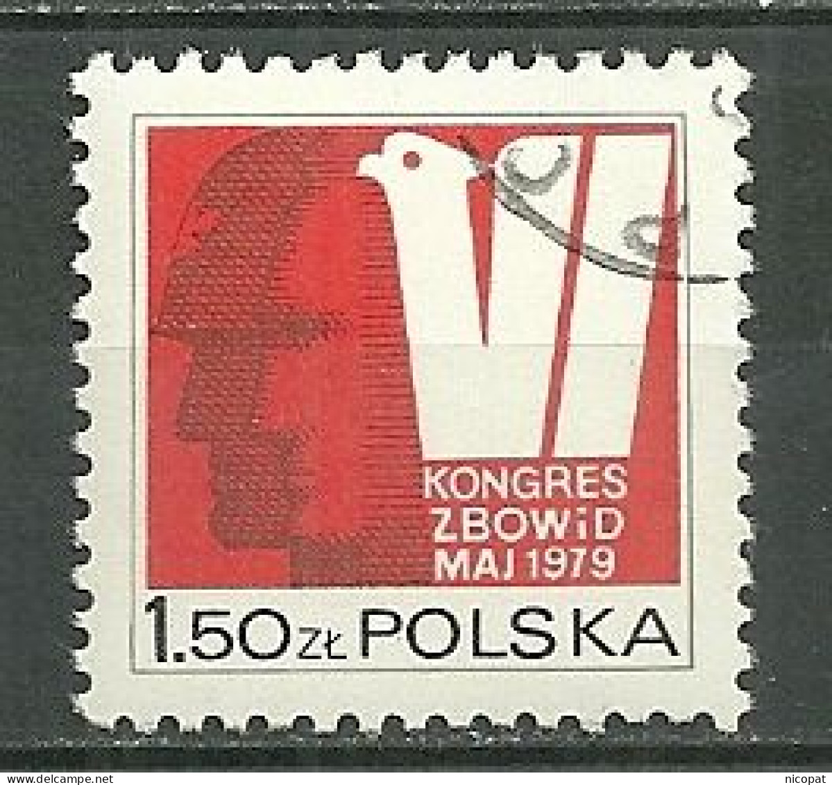 POLAND Oblitéré 2448 Congrès De L'union Des Combattants Pour La Liberté Et La Démocratie - Used Stamps