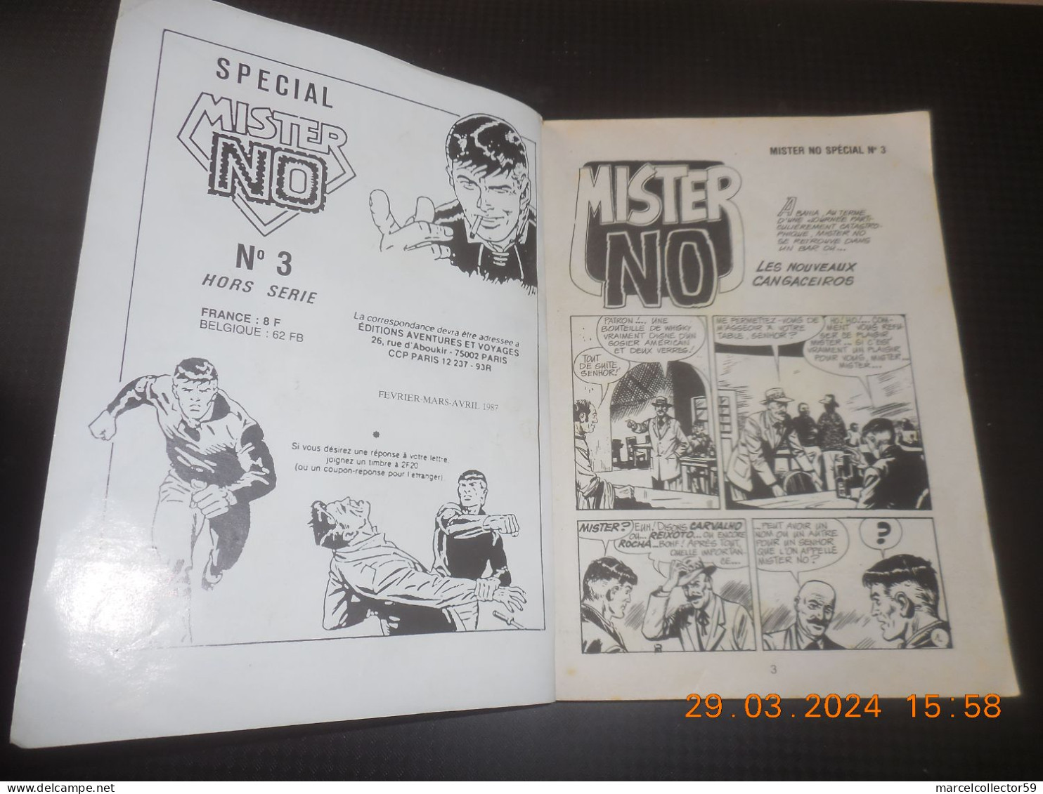 Spécial Mister No N°3 Année 1987 Be - Small Size
