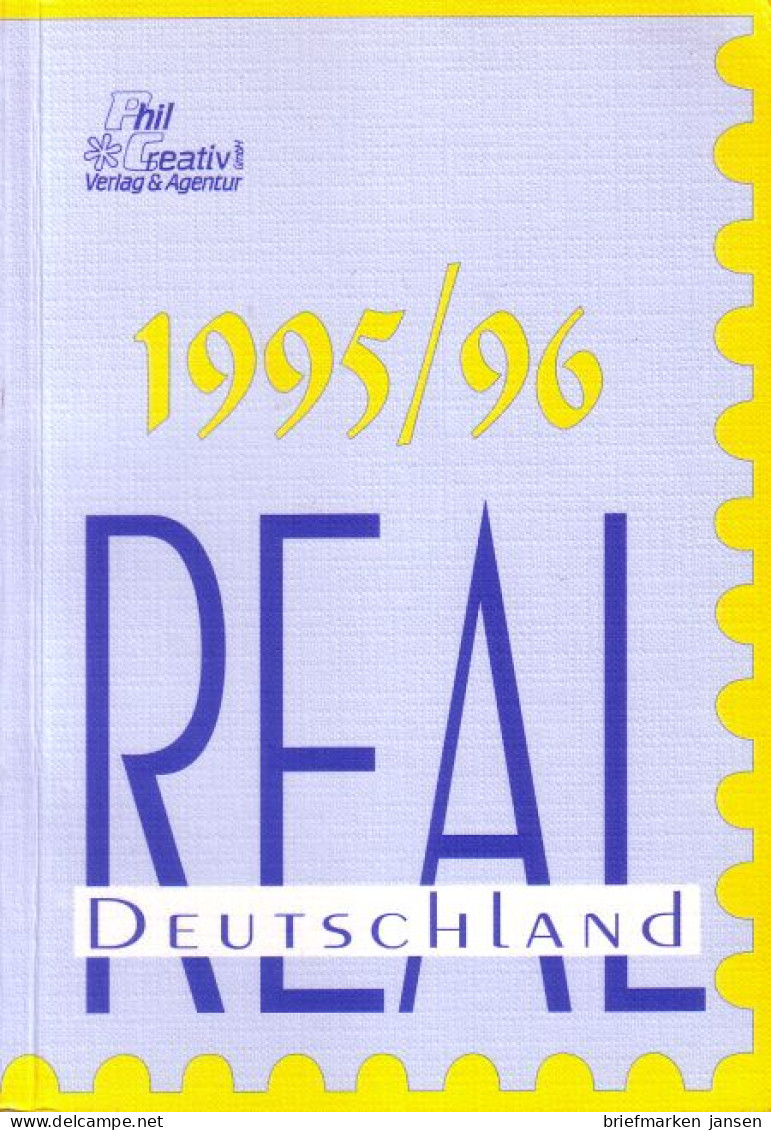 Real - Deutschland - Katalog 1995/96 (Ausgaben Bund 1949-1995) Phil Creativ Verlag - Andere & Zonder Classificatie