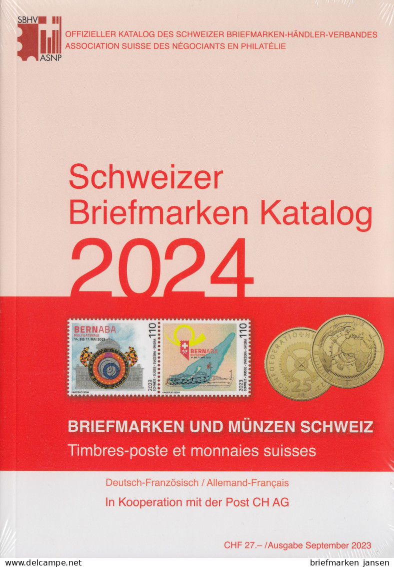 SBK Schweizer Briefmarken Und Münzen - Katalog 2024 - Autres & Non Classés