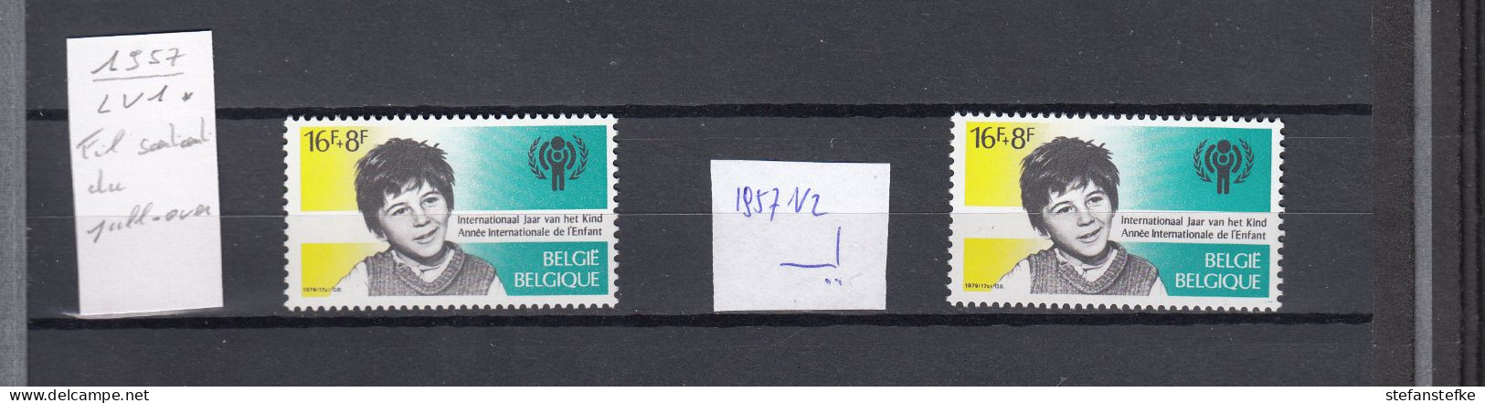 Belgie - Belgique : Ocb Nr:  1957 - V +  V2 Luppi  ** MNH (zie Scan) - 1961-1990