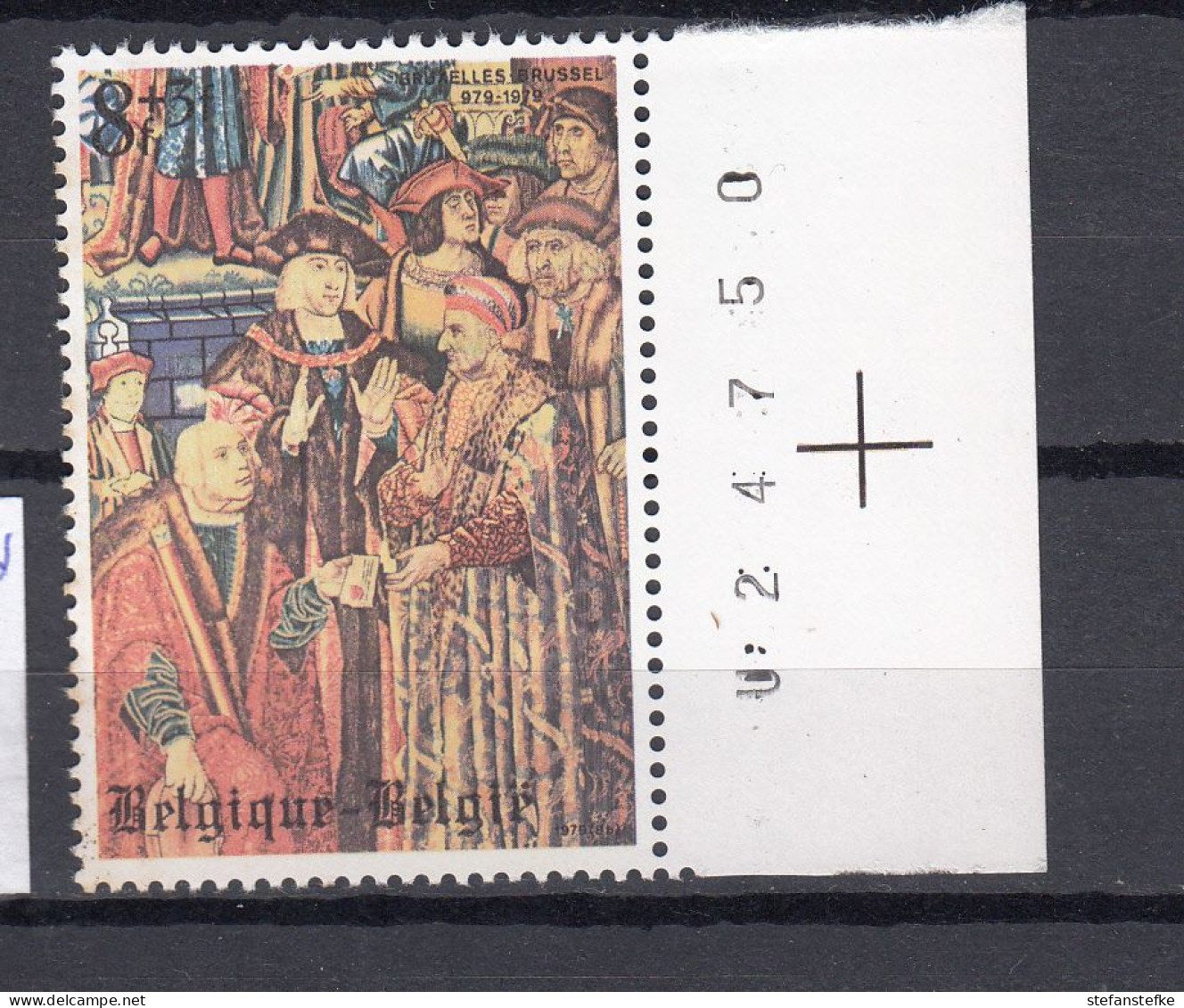 Belgie - Belgique : Ocb Nr:  1933 -  V1   ** MNH (zie Scan) Dit Is V1 Stippellijn - 1961-1990