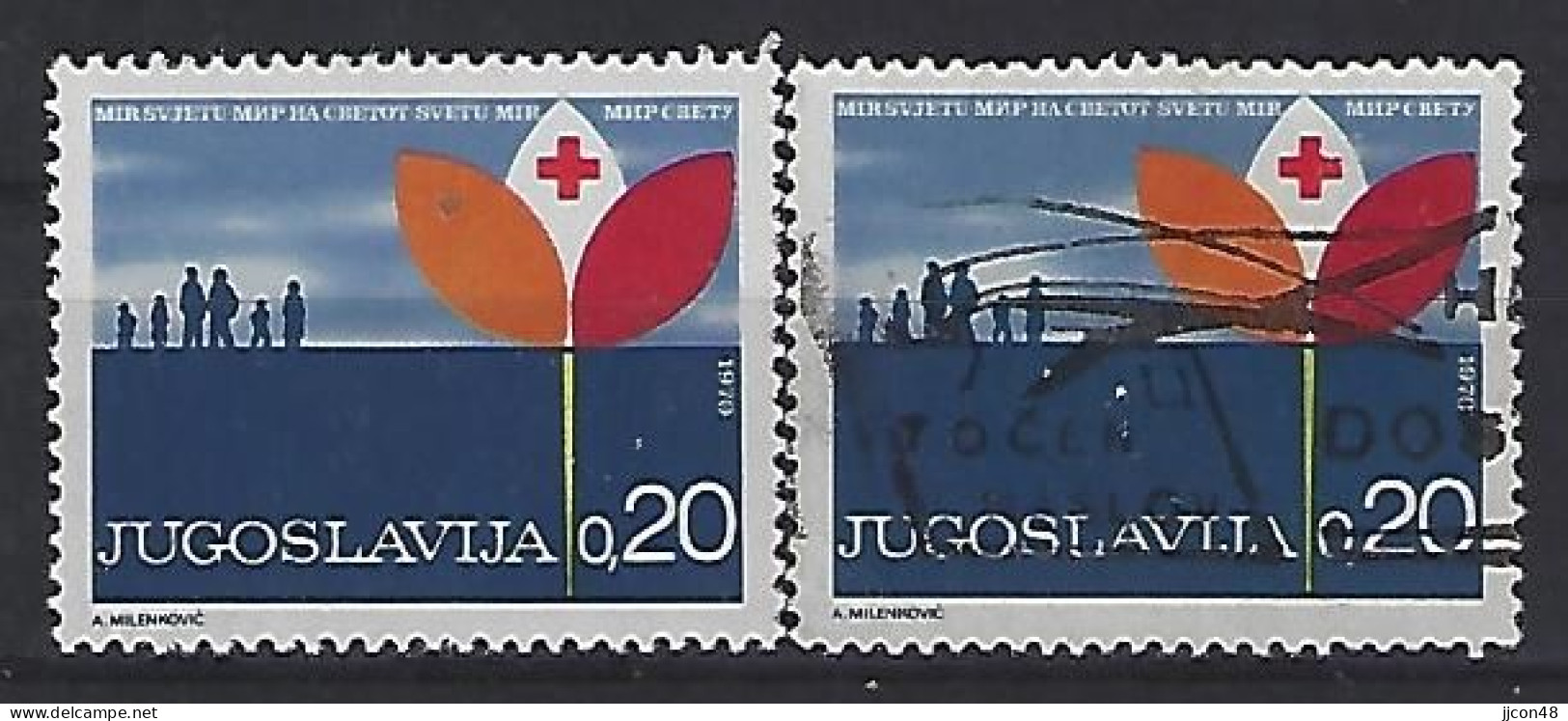 Jugoslavia 1970  Zwangszuschlagsmarken (**)+(o)  Mi.38 - Charity Issues