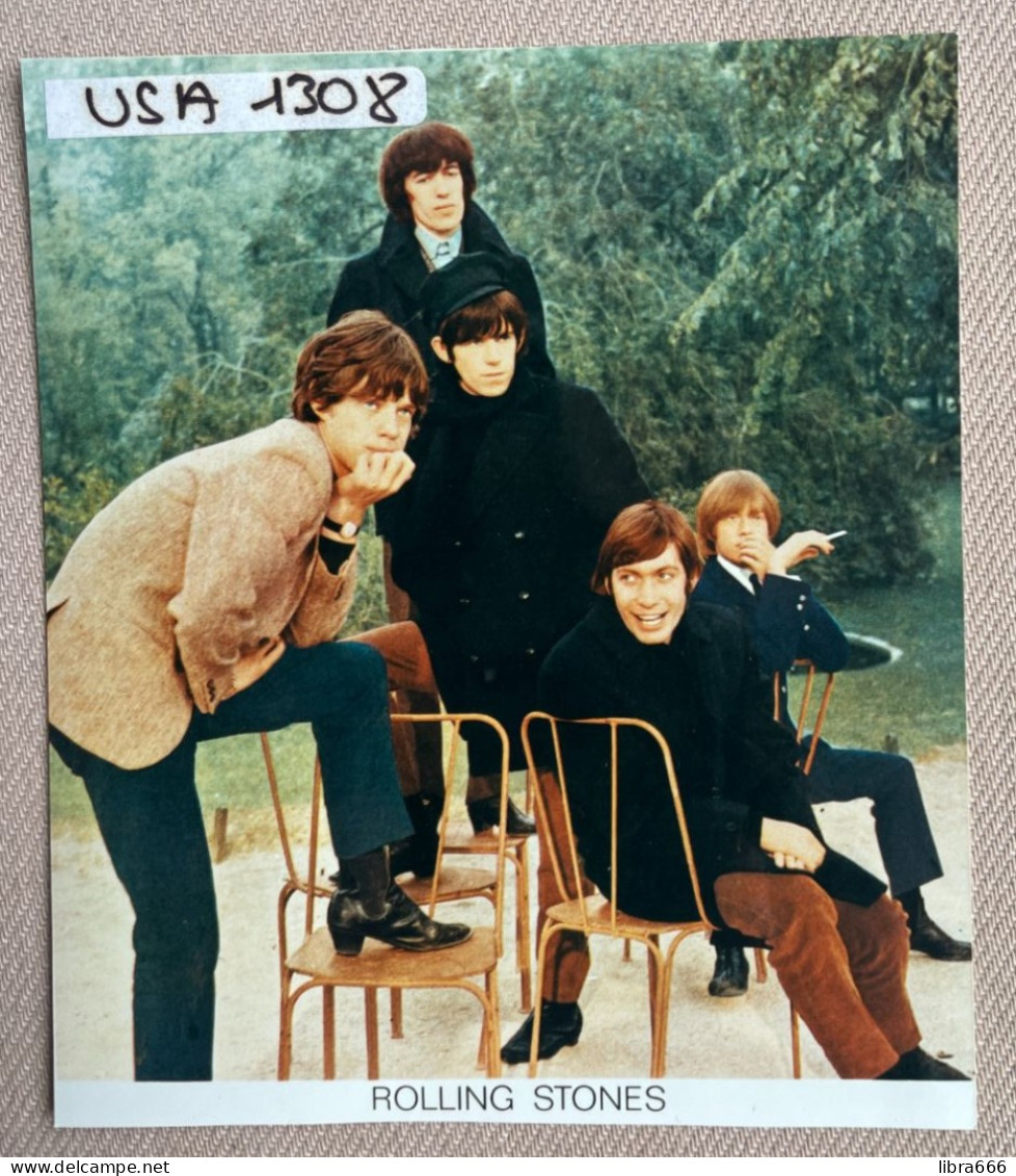 THE ROLLING STONES - 11 X 10 Cm. (REPRO PHOTO ! - Zie Beschrijving - Voir Description - See Description) ! - Personalidades Famosas