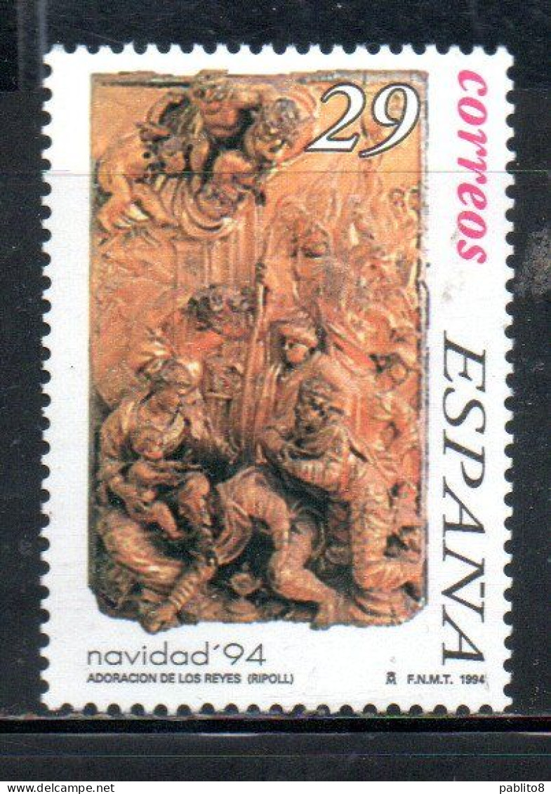 SPAIN ESPAÑA SPAGNA 1994 CHRISTMAS NATALE NOEL WEIHNACHTEN NAVIDAD 29p MNH - Unused Stamps