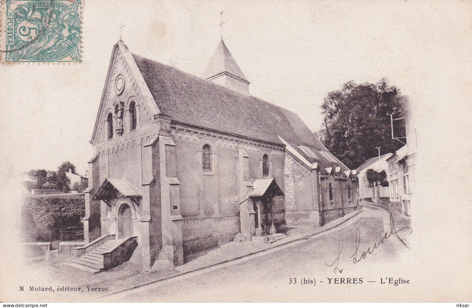 YERRES(TIRAGE 1900) - Yerres