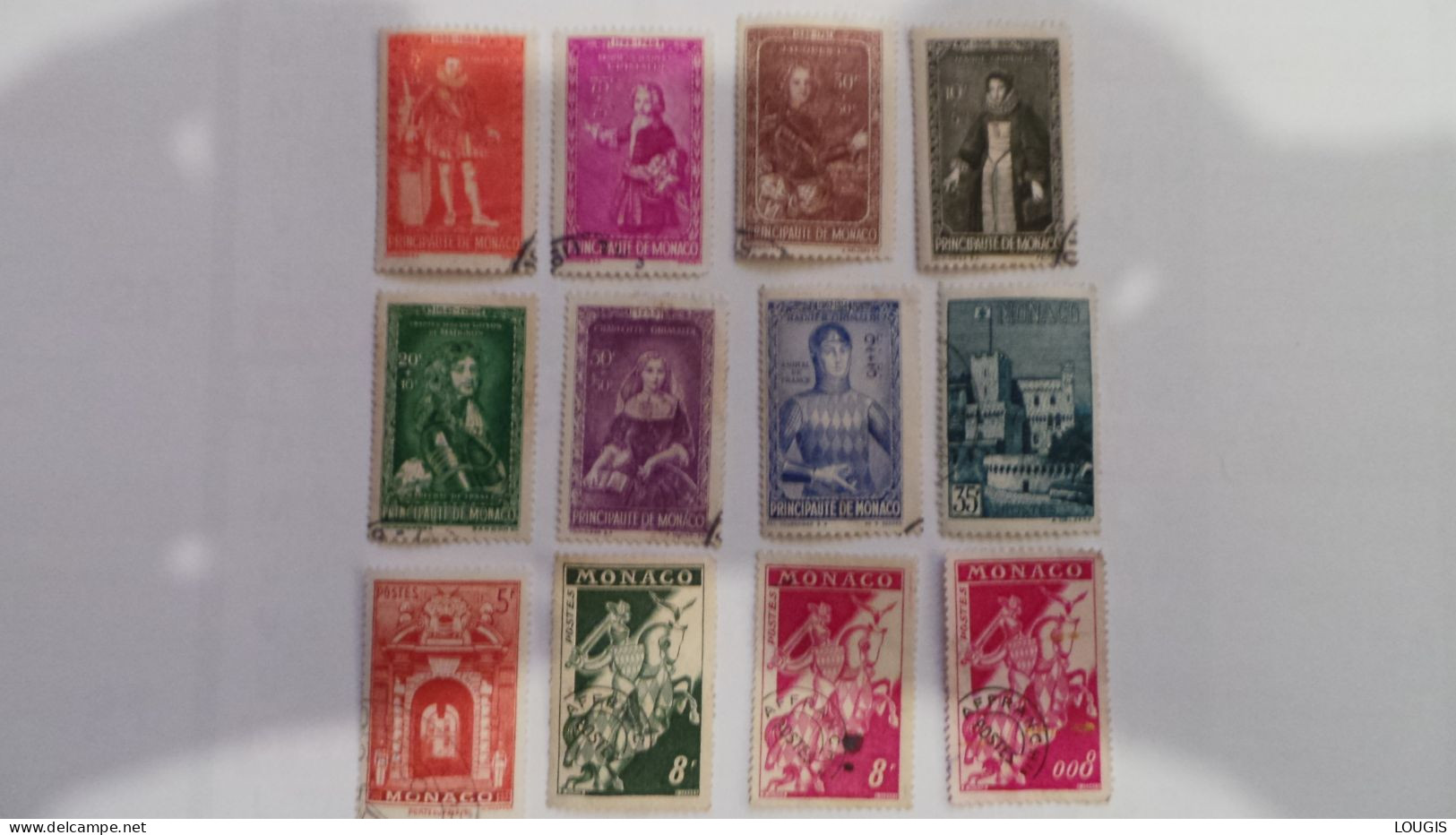 Lot Timbres Monaco - Collections, Lots & Séries