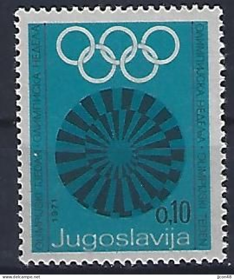 Jugoslavia 1971  Zwangszuschlagsmarken (**) MNH  Mi.41 - Liefdadigheid