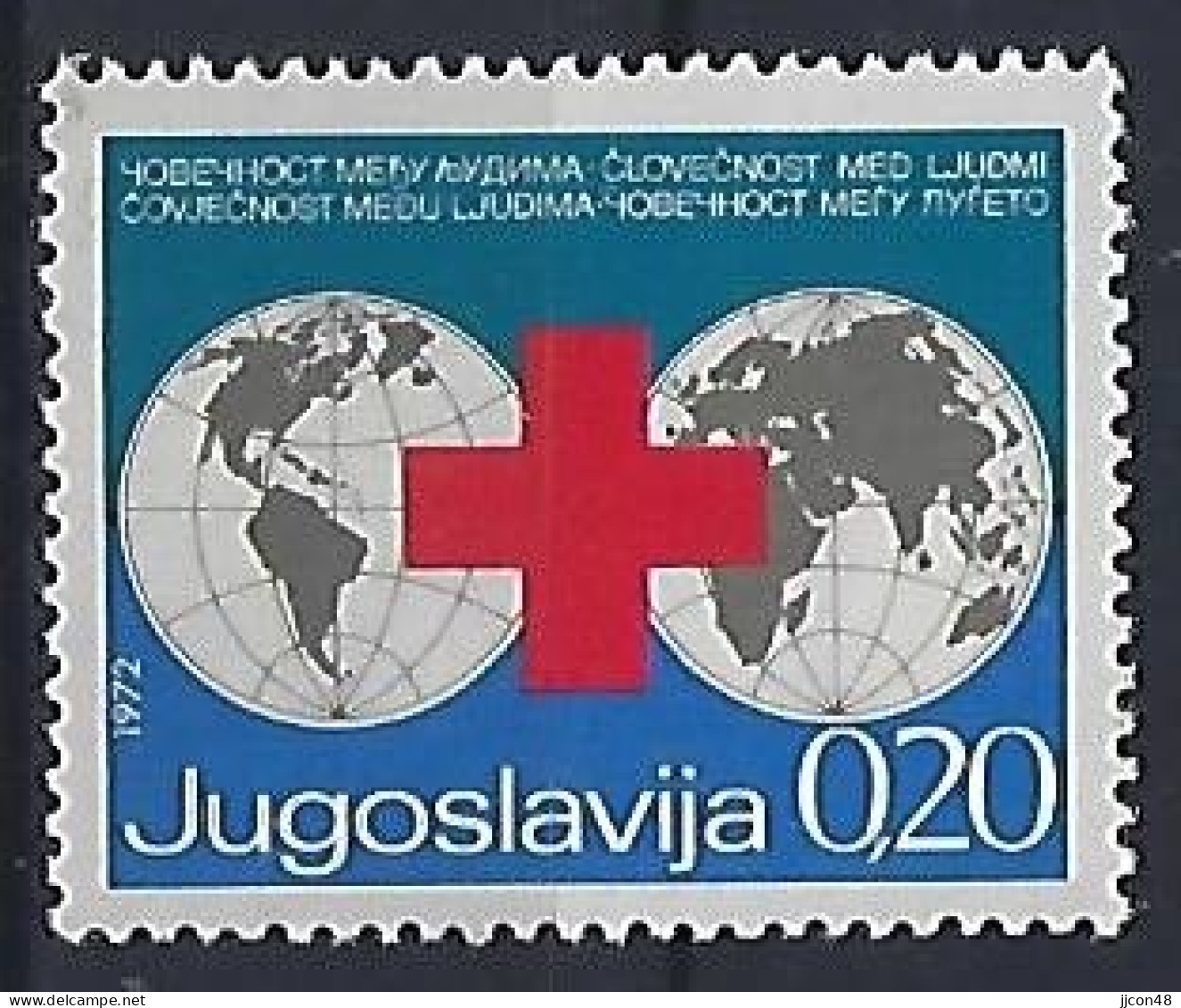 Jugoslavia 1972  Zwangszuschlagsmarken (**) MNH  Mi.42 - Beneficenza