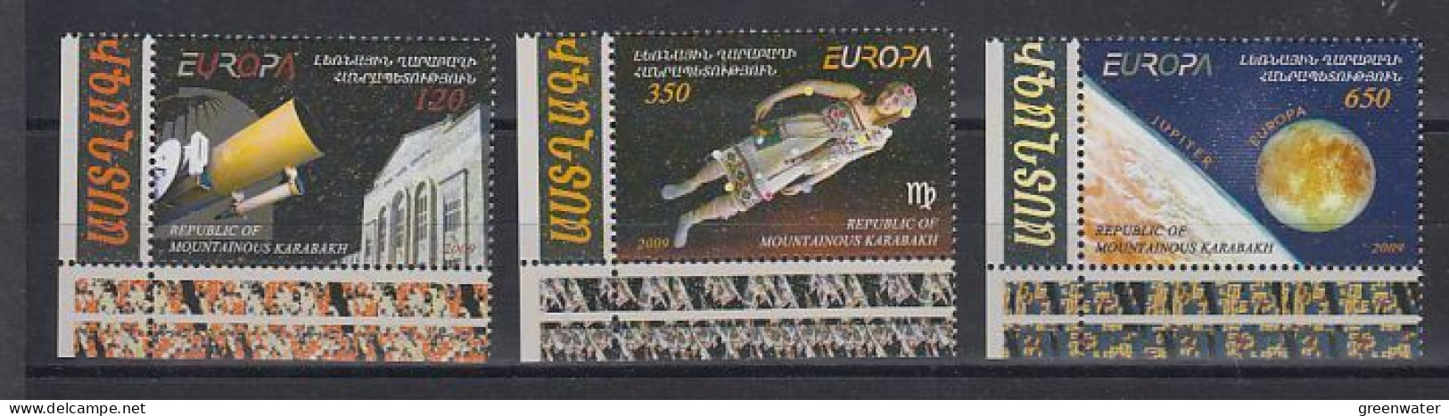 Europa Cept 2009 Karabakh 3v (corners) ** Mnh (59303) - 2009