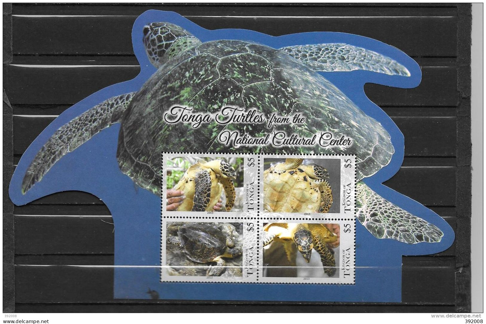 27 - TONGA - BF 58**MNH - Turtles