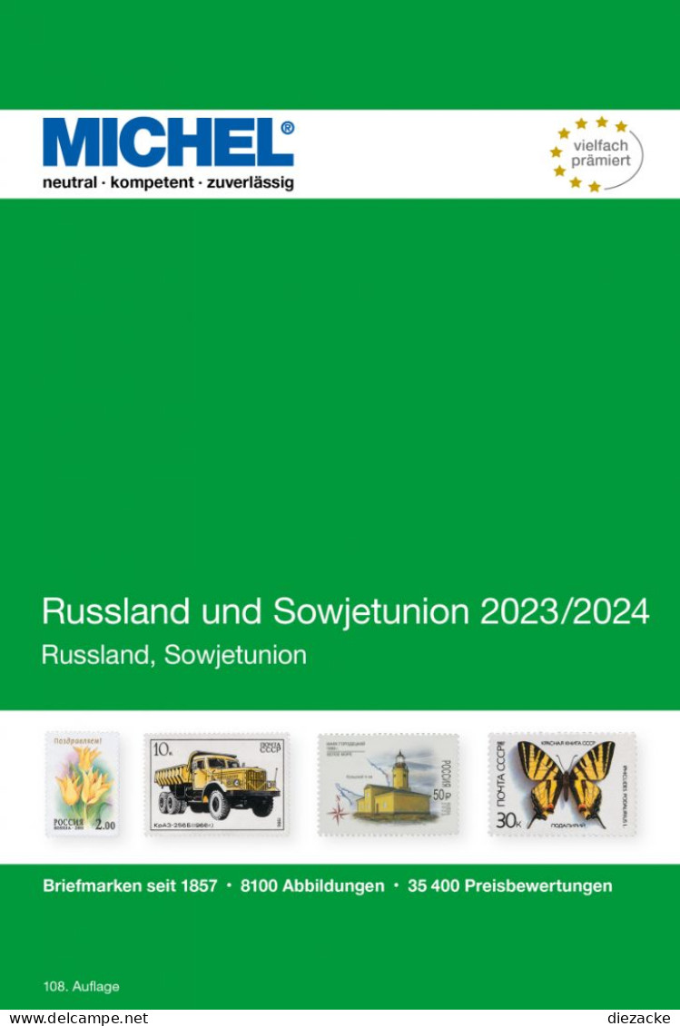 Michel Katalog Russland 2023/2024 (E 16) Portofrei In Deutschland! Neu - Otros & Sin Clasificación